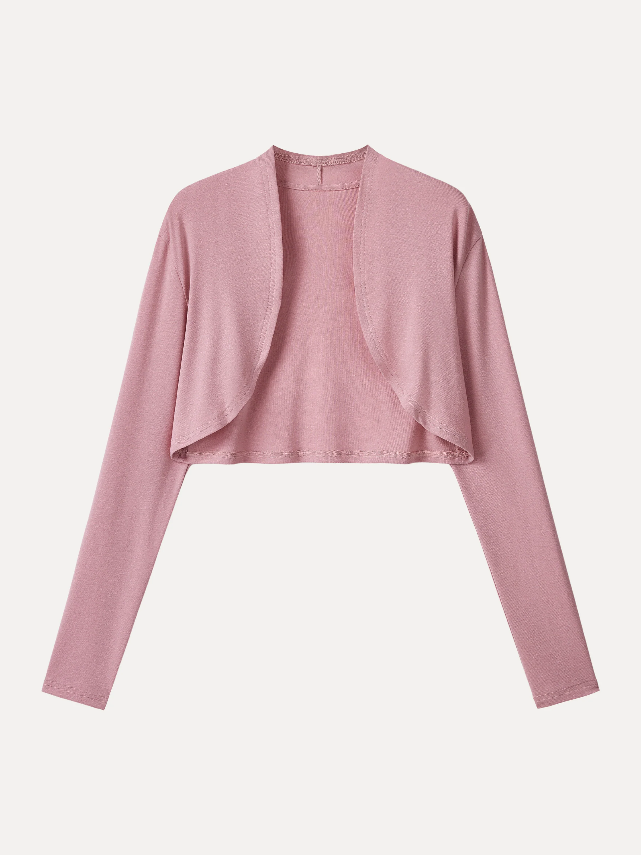 Non-Itch Linen Knit Cropped Cardigan - Image 9