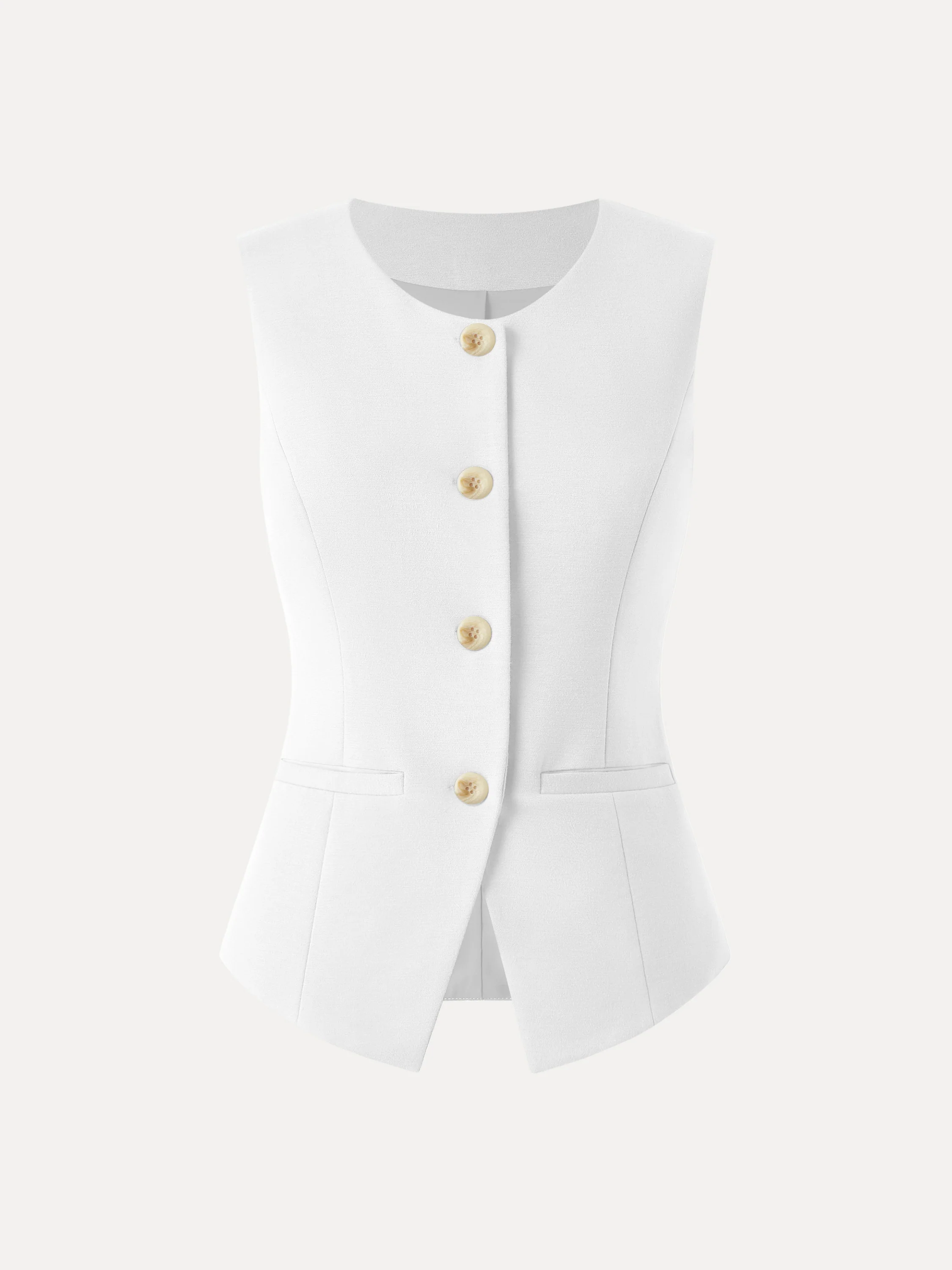 Office Staple Waistcoat with Pockets - Image 13