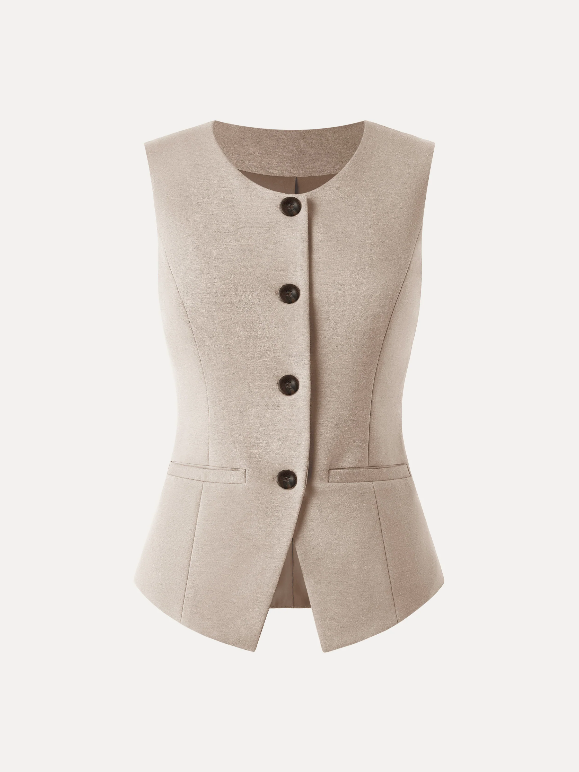 Office Staple Waistcoat with Pockets - Image 15