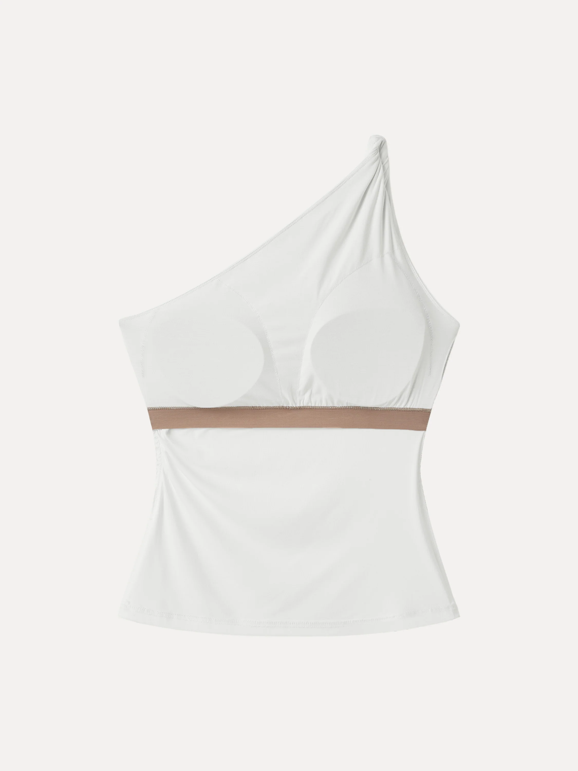 One Shoulder Twisted Bra Tank - Image 15