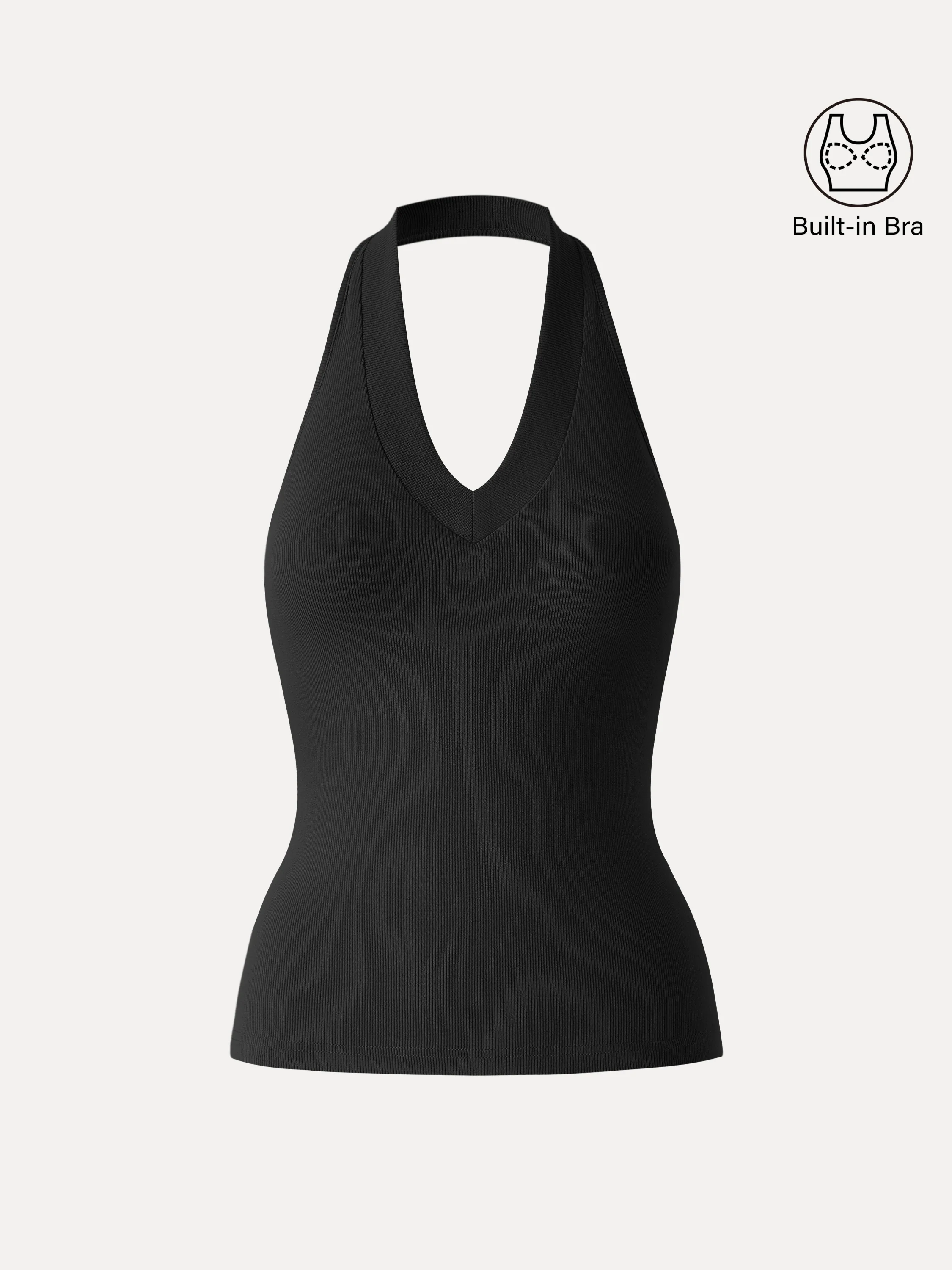 Plantive Halter Neck Open Back Bra Tank - Image 14
