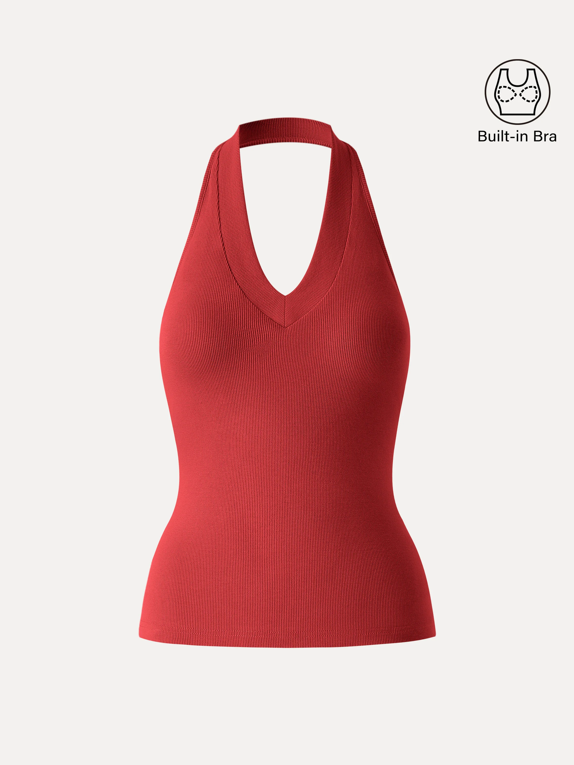 Plantive Halter Neck Open Back Bra Tank - Image 15