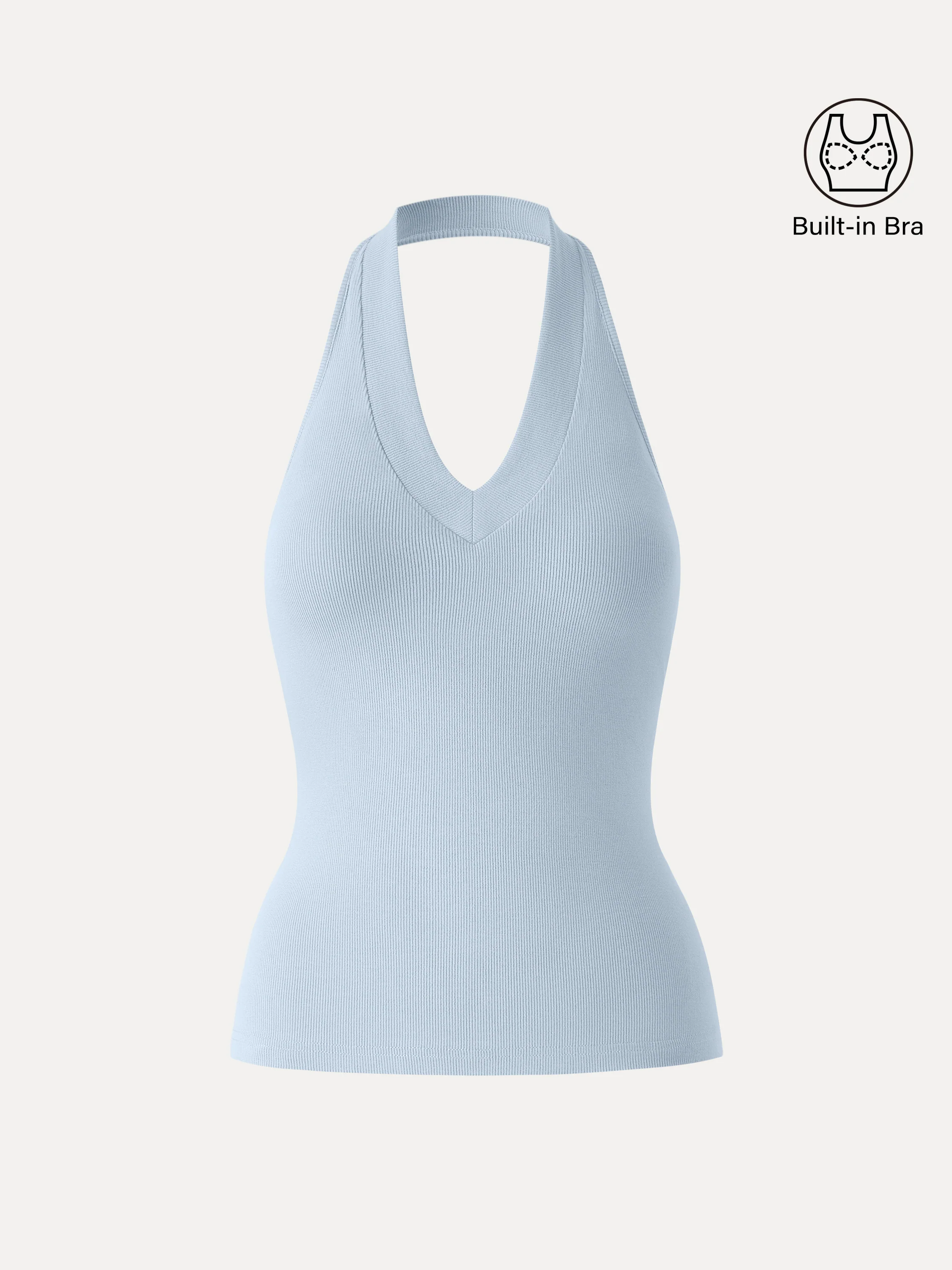 Plantive Halter Neck Open Back Bra Tank - Image 18