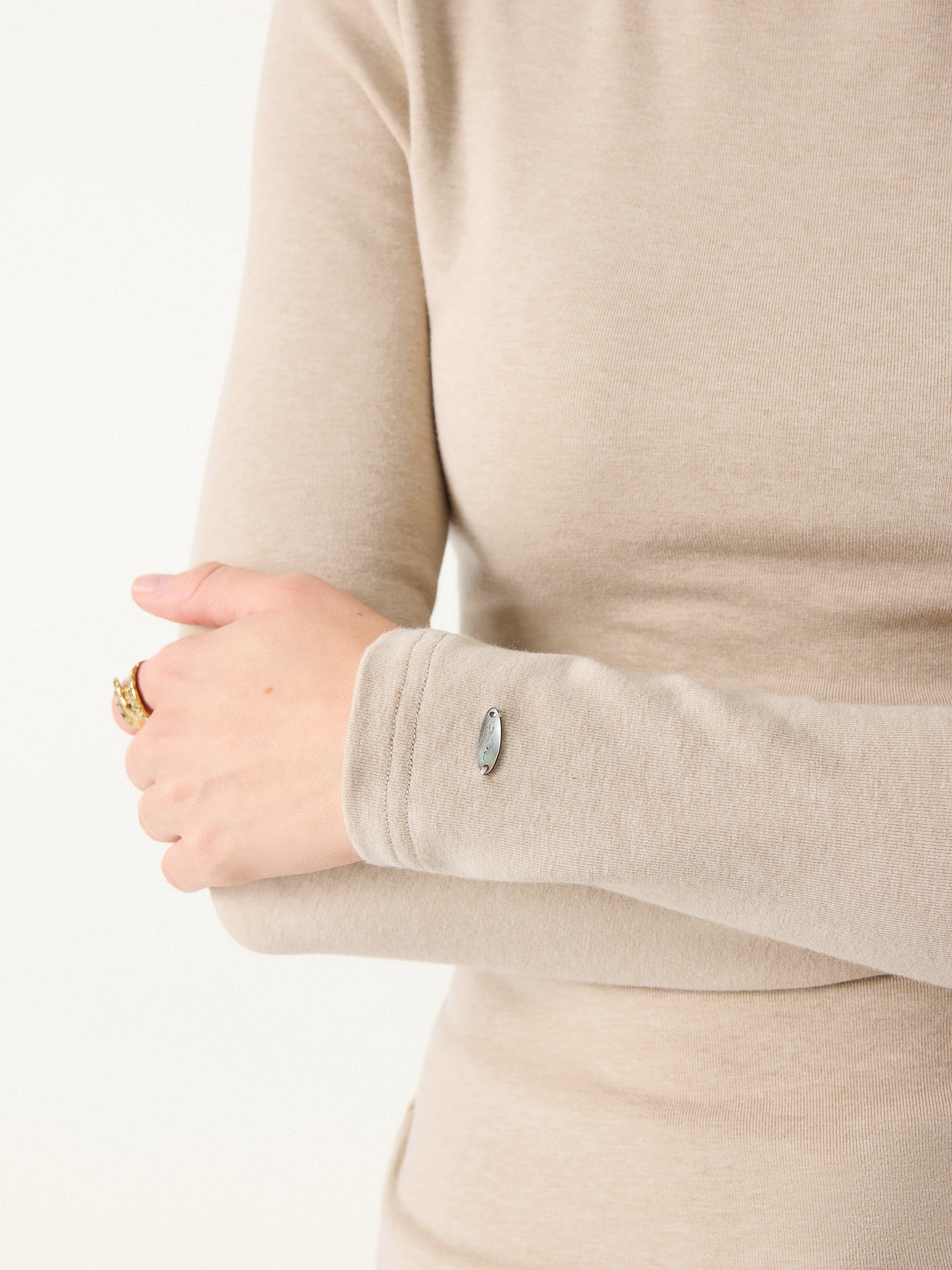 ProWarm Mockneck Long Sleeve Bra Top - Image 2
