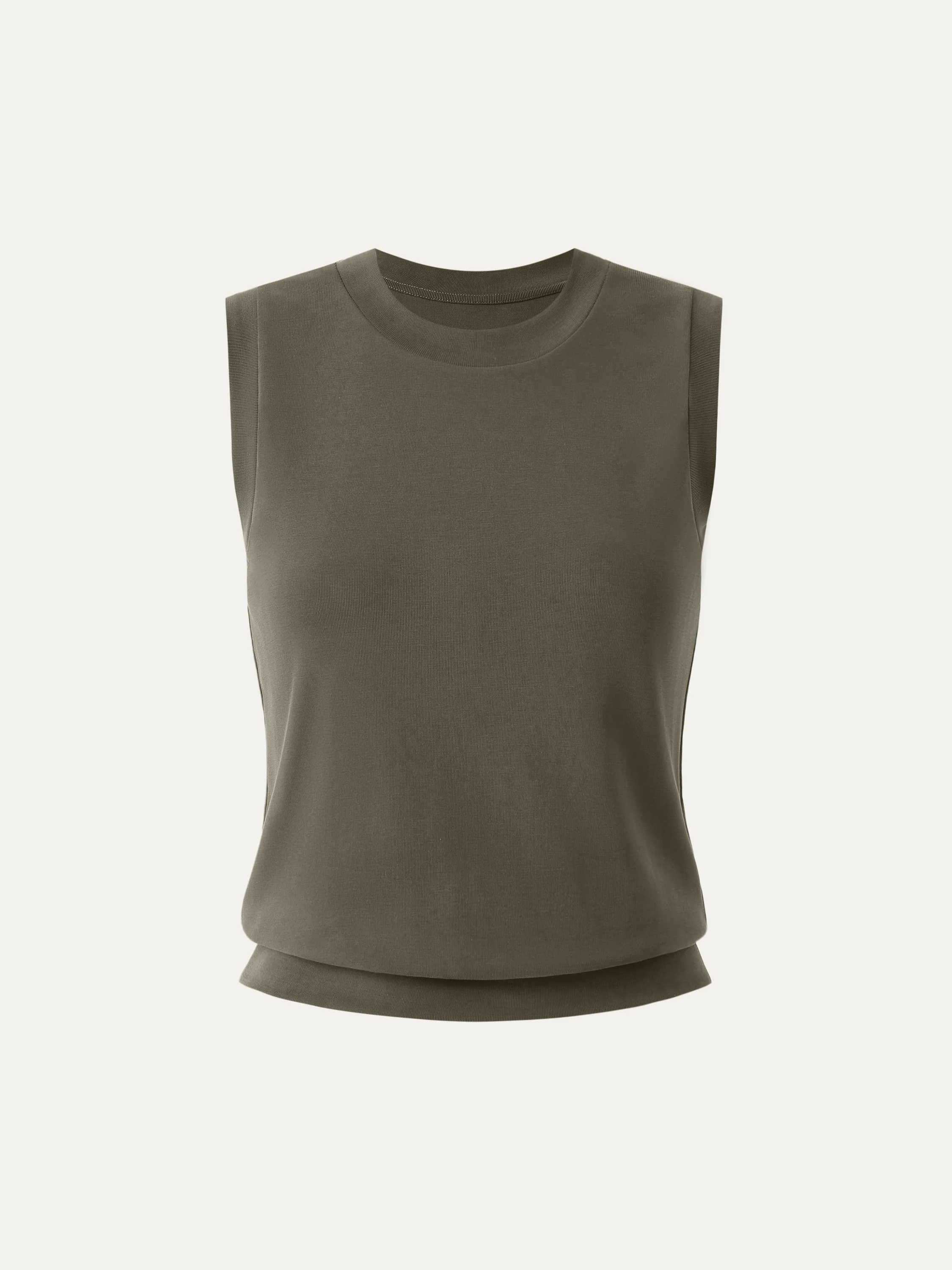 Sandwashed Crew Neck Top - Image 15