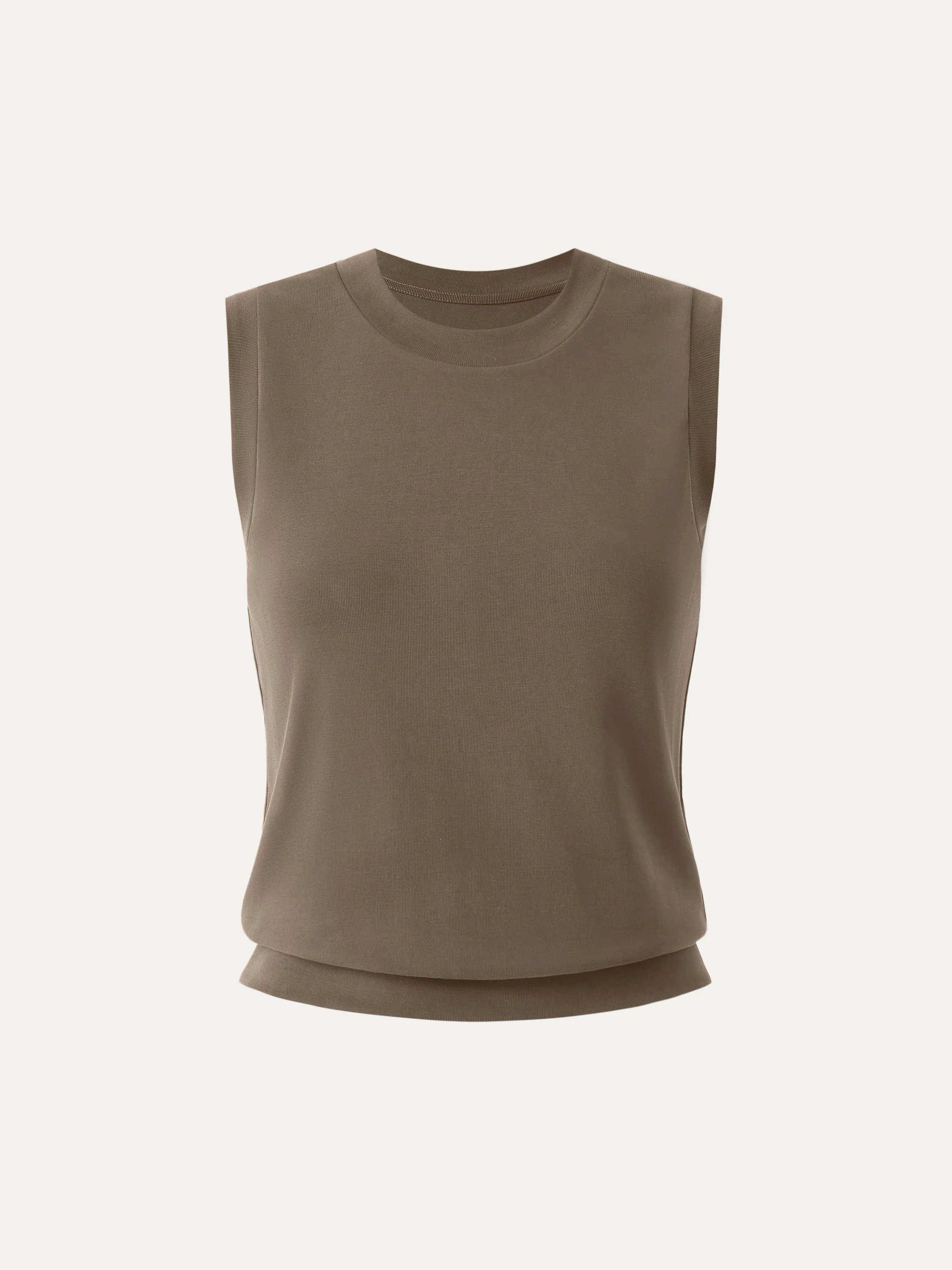Sandwashed Crew Neck Top - Image 3