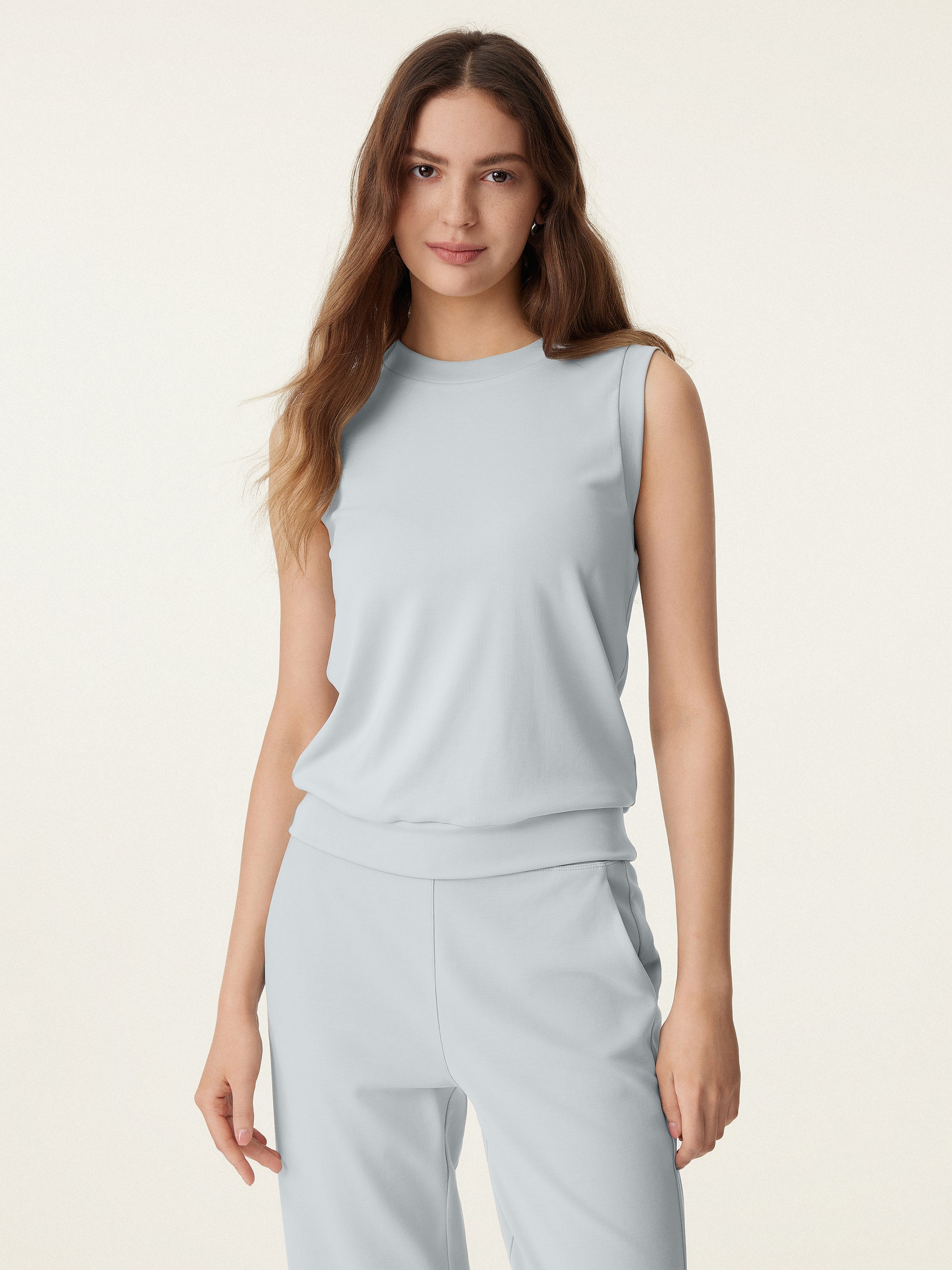 Sandwashed Crew Neck Top - Image 7