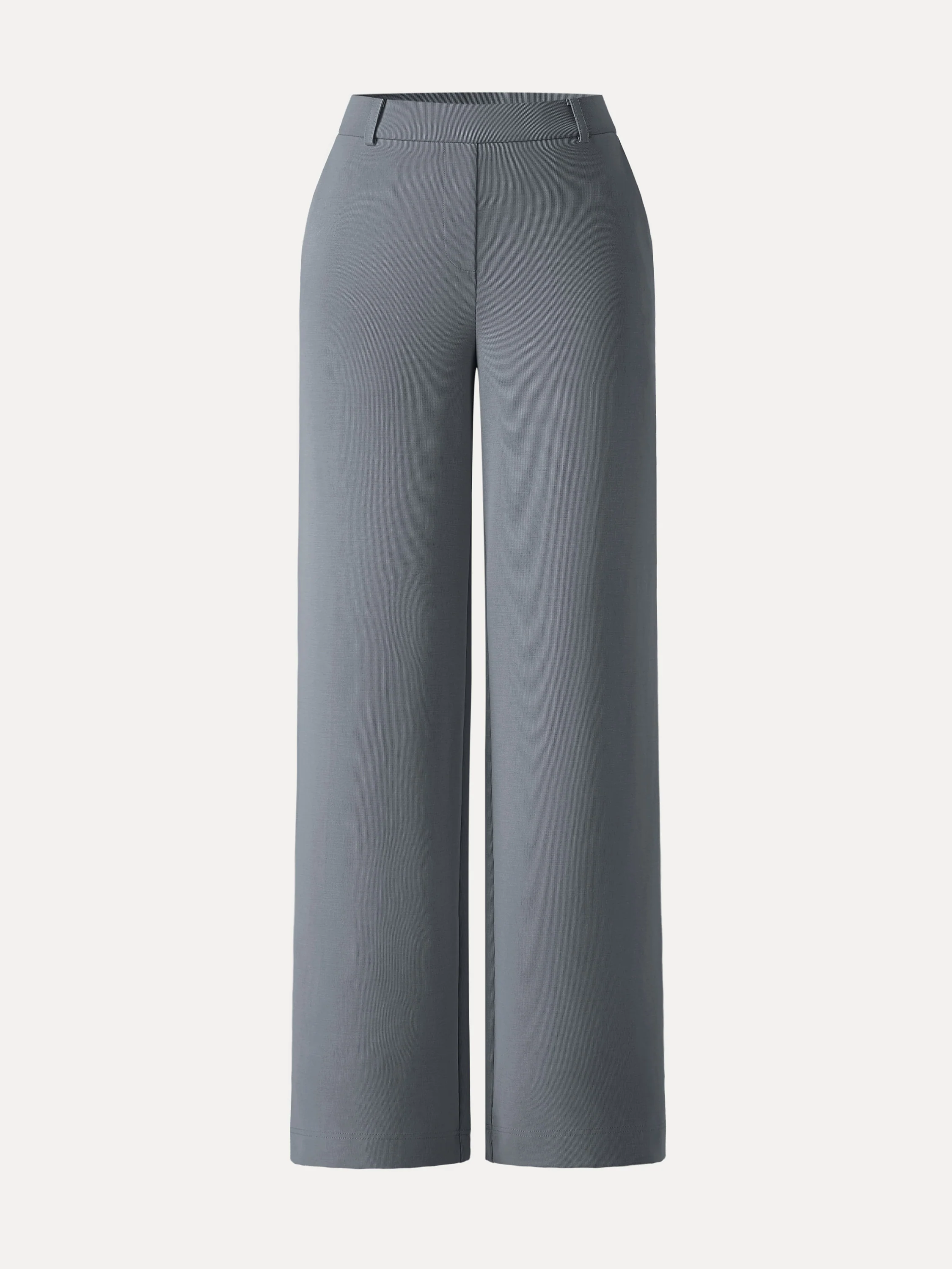 Sandwashed Lyocell Drapey Mid Rise Wide Leg Pull-on Pants - Image 2