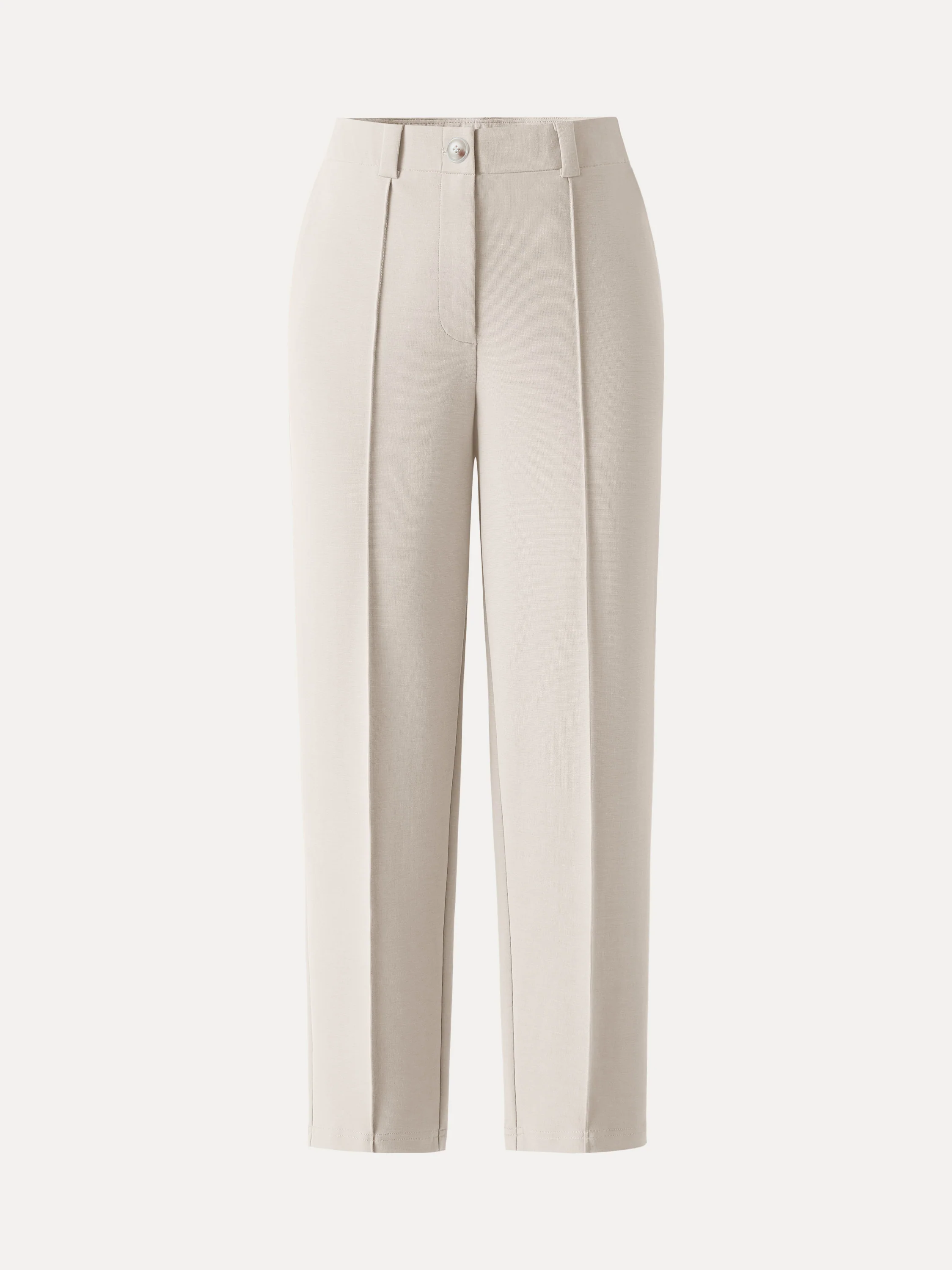 Sandwashed Modal Mid Rise Tapered Leg Pants with Pockets - Image 11
