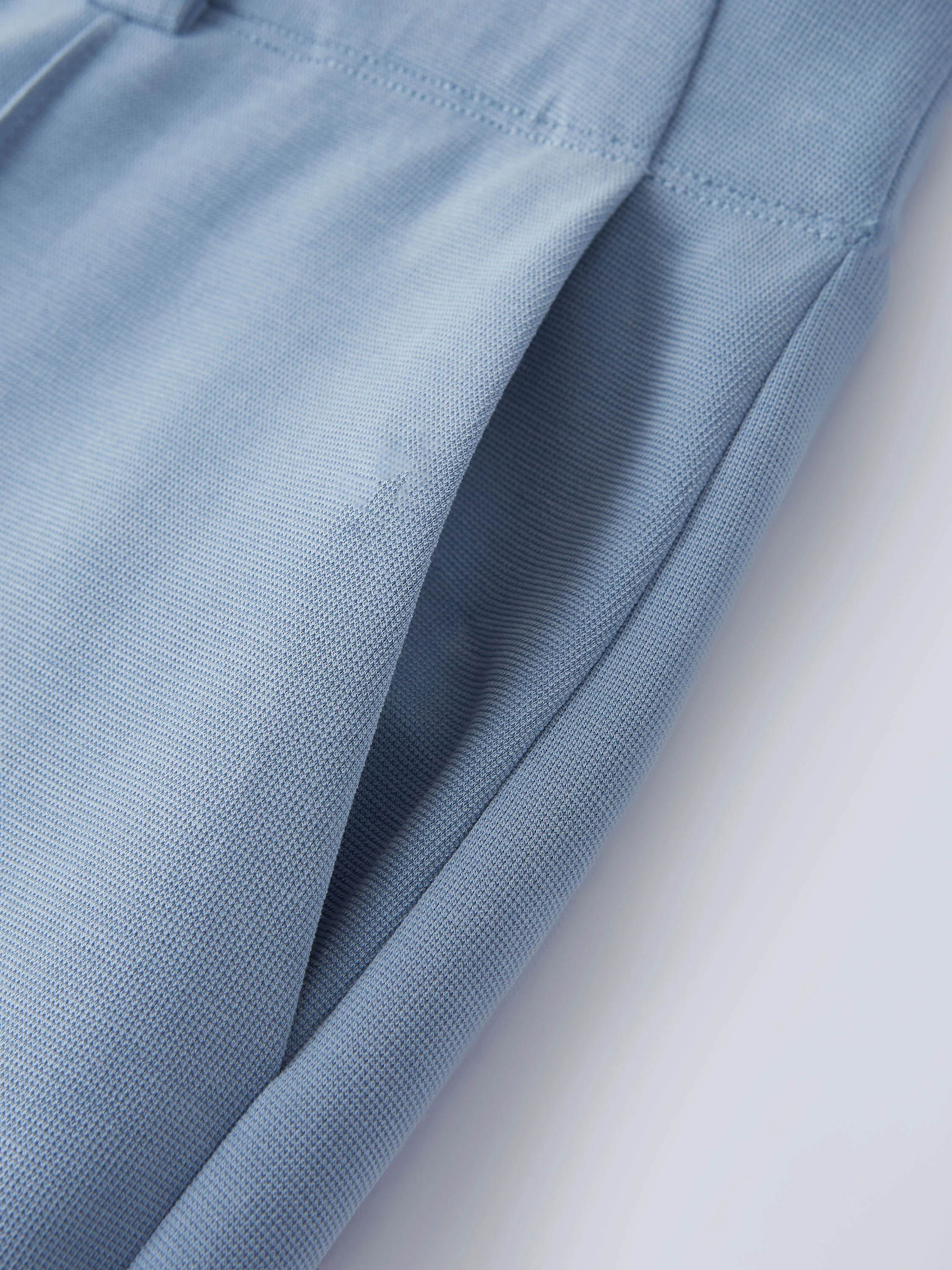 Sandwashed Modal Mid Rise Tapered Leg Pants with Pockets - Image 13
