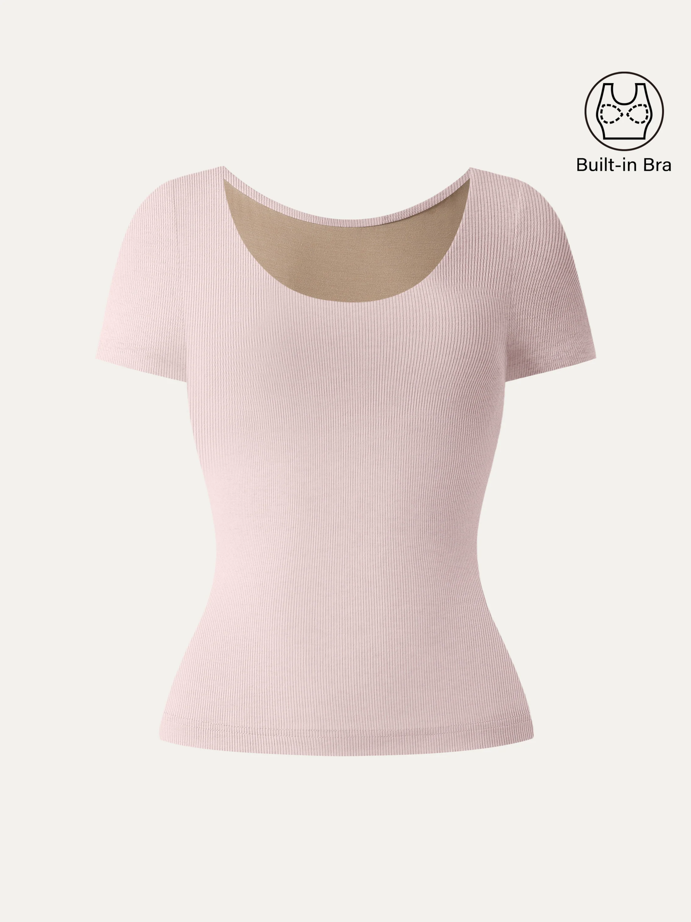 Scoop Neck Cotton New Airy Bra Top - Image 8