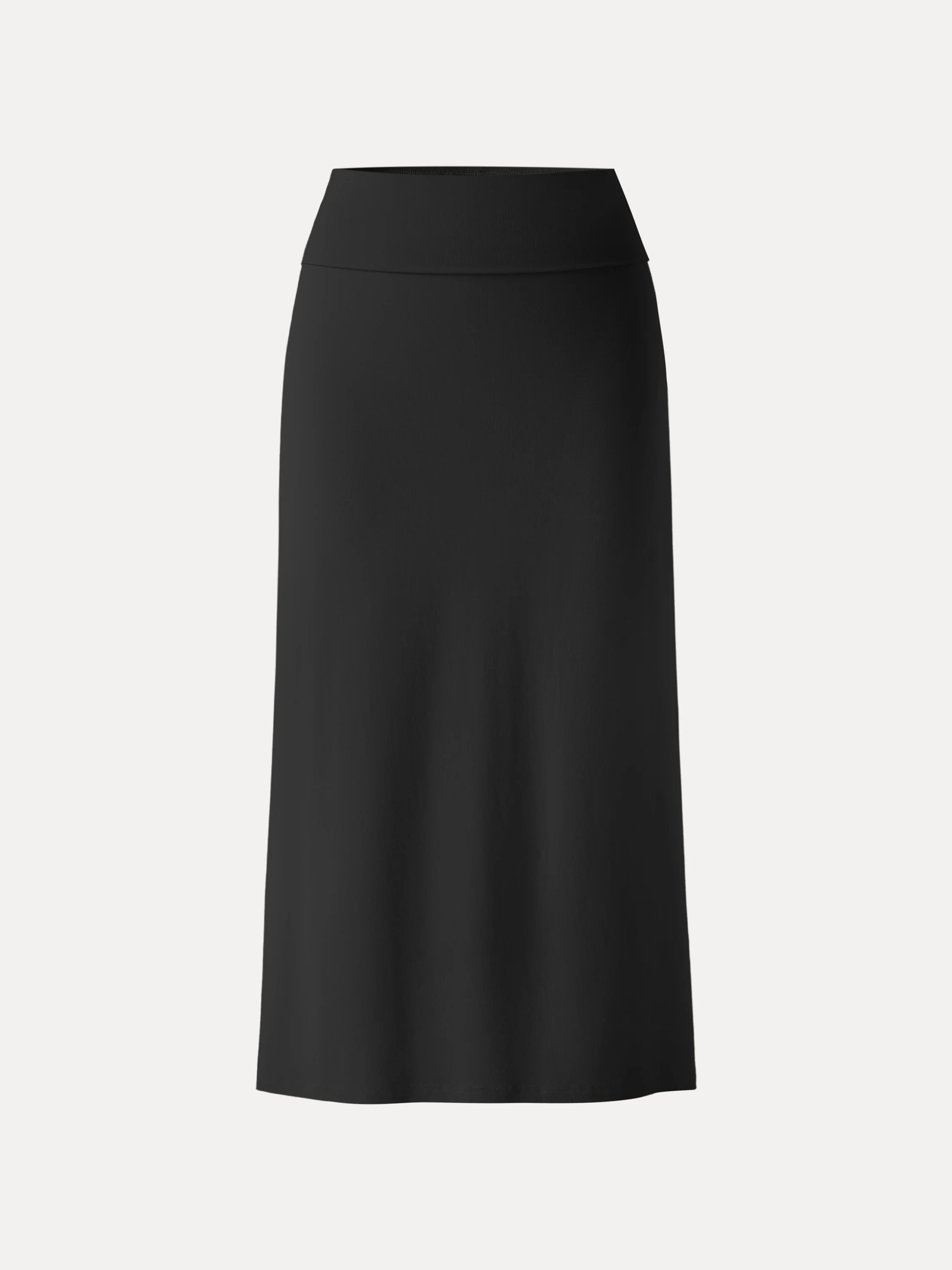 SkinKiss Cooling Fold-Down Waistband Midi Column Skirt - Image 13