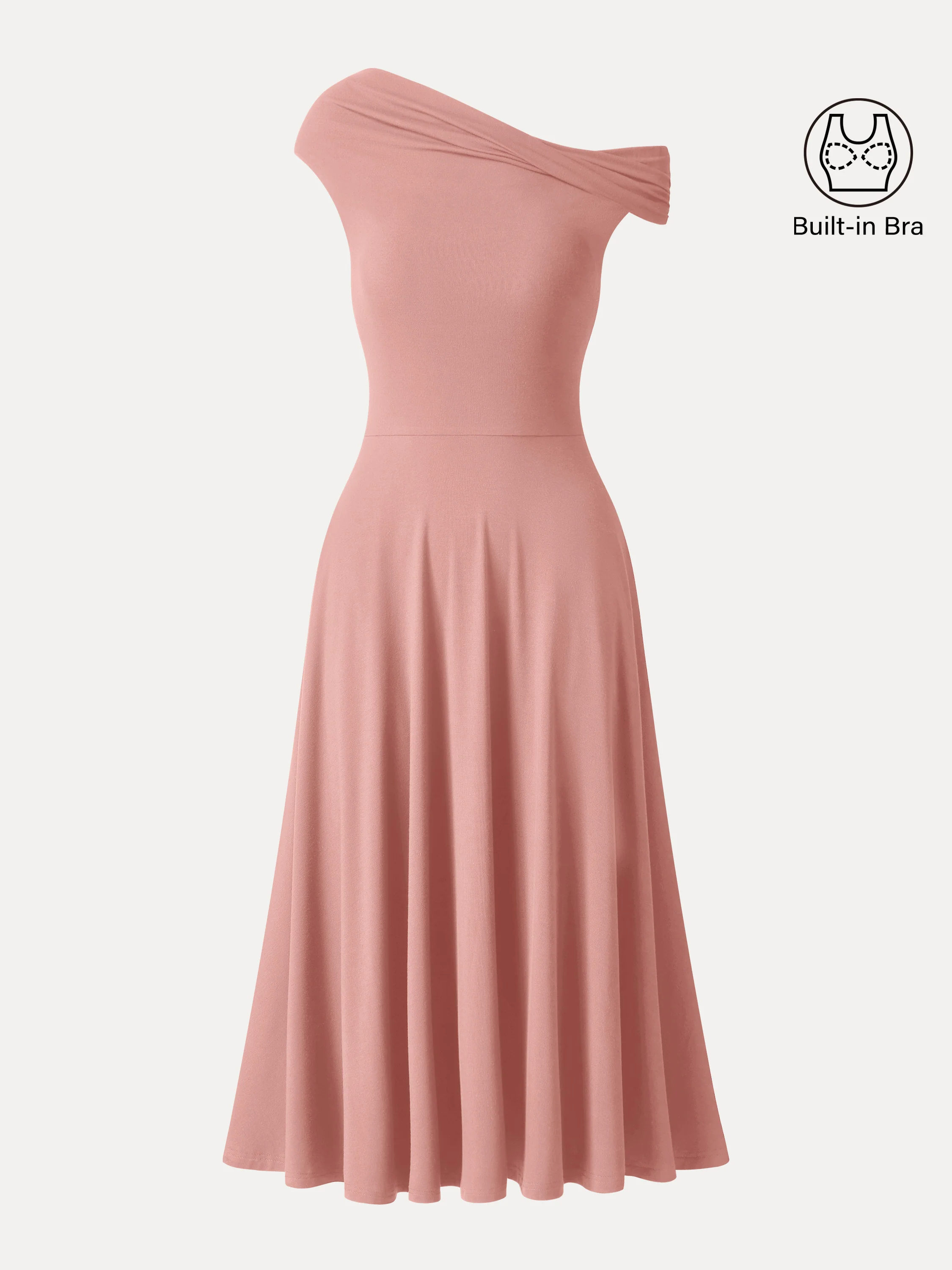 SkinKiss Multi-Wear Midi Bra Dress with Pockets - Image 13