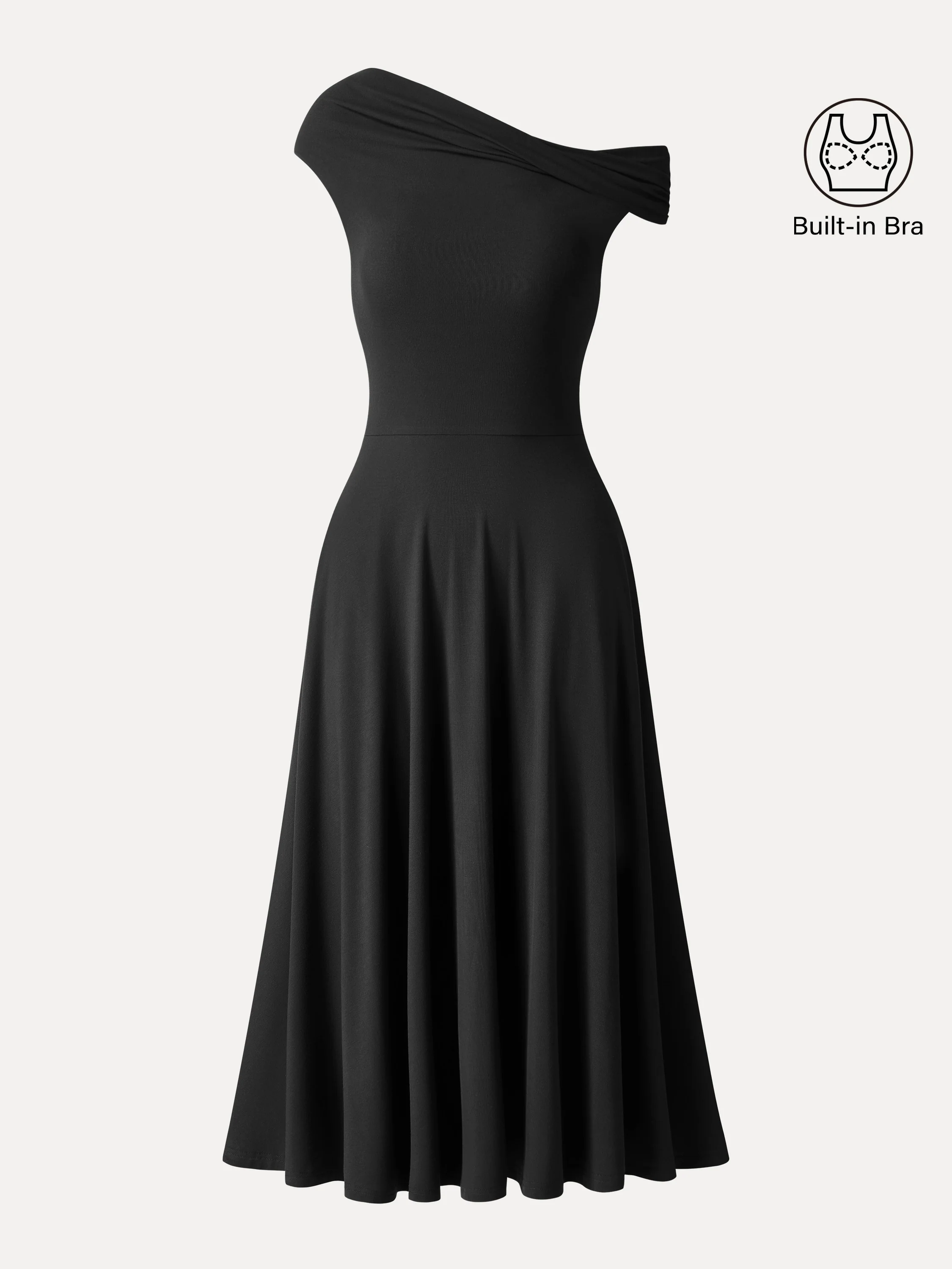 SkinKiss Multi-Wear Midi Bra Dress with Pockets - Image 15