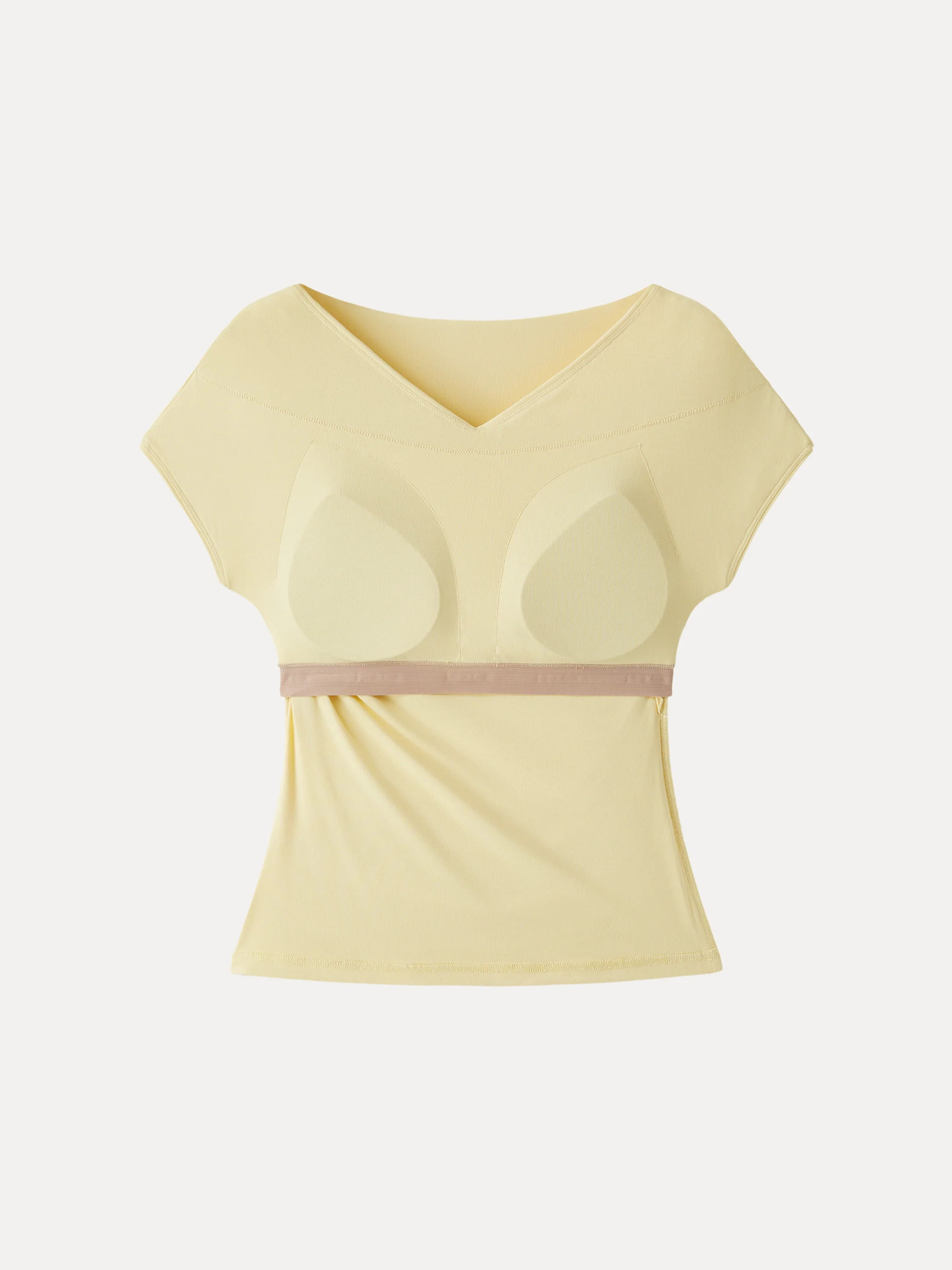 SkinKiss Surplice V-Neck Ruching Bra Top - Image 10