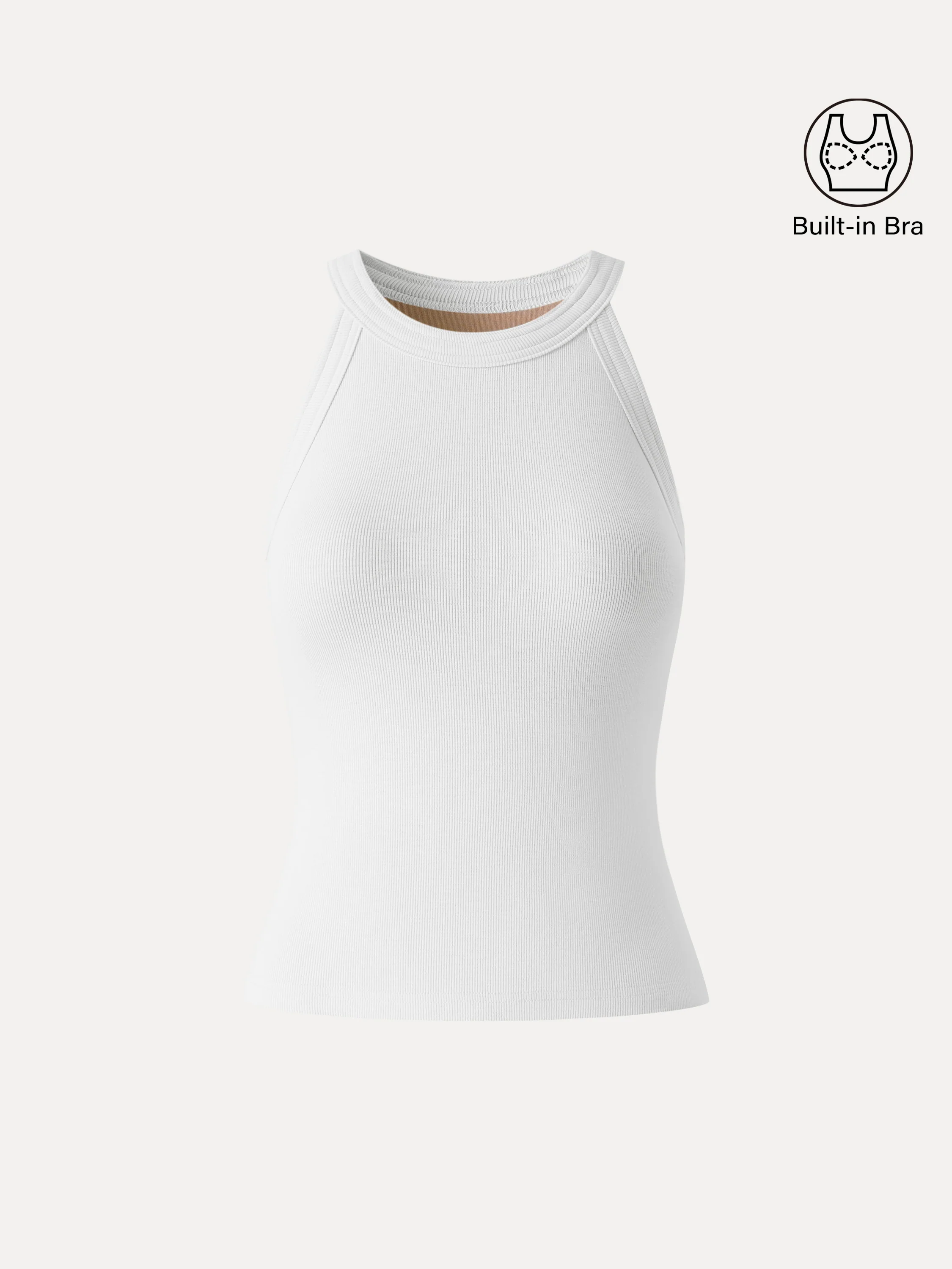 Slub Textured Summer Bra Tank Top - Image 13