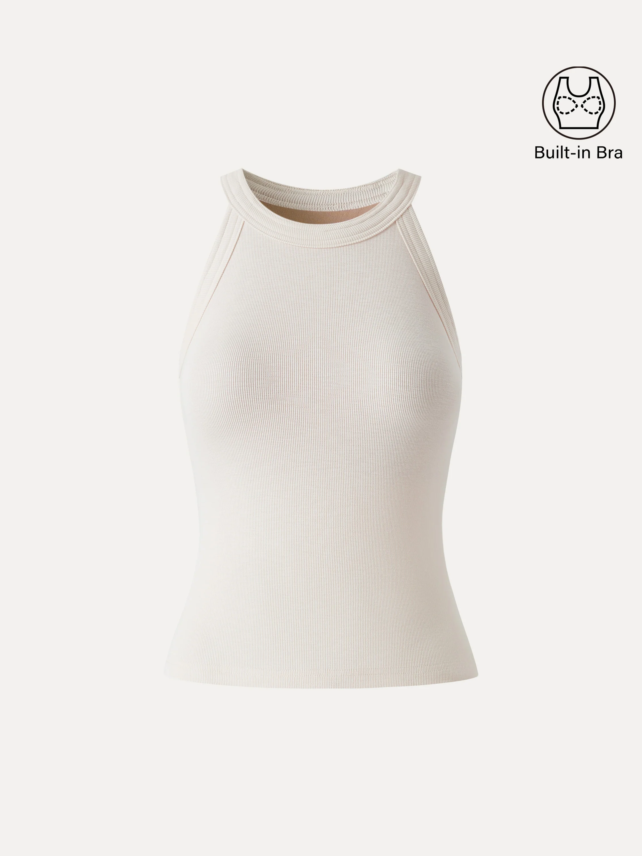 Slub Textured Summer Bra Tank Top - Image 15