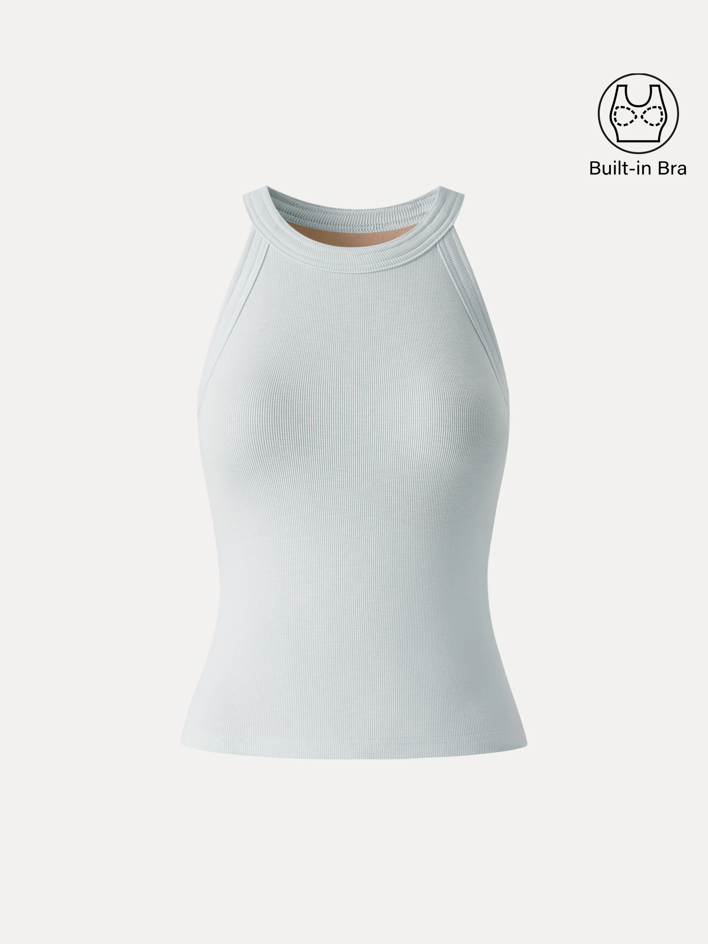Slub Textured Summer Bra Tank Top - Image 16
