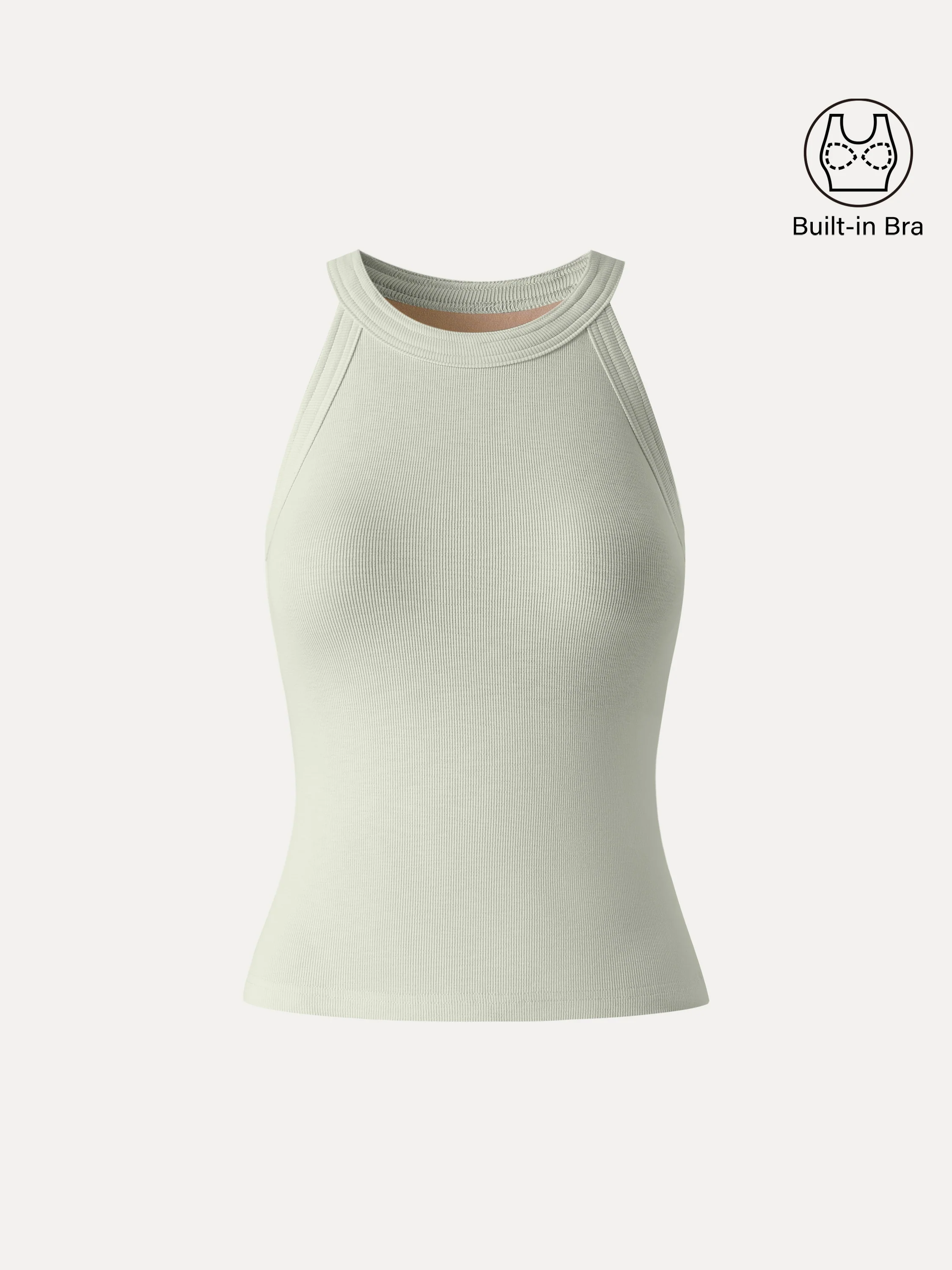 Slub Textured Summer Bra Tank Top - Image 17