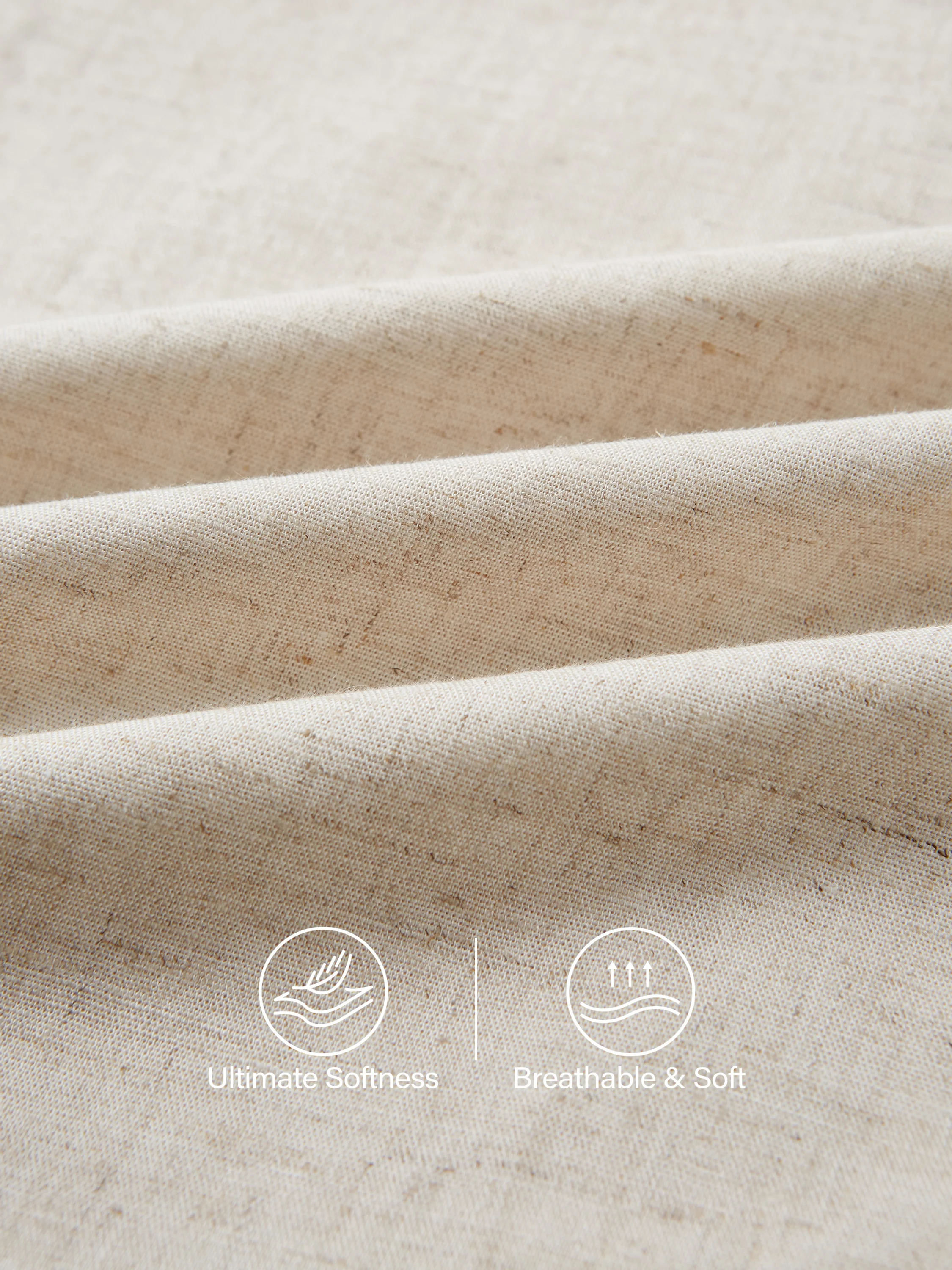 European Linen Smocked Waist Skirt with Pockets - Image 11