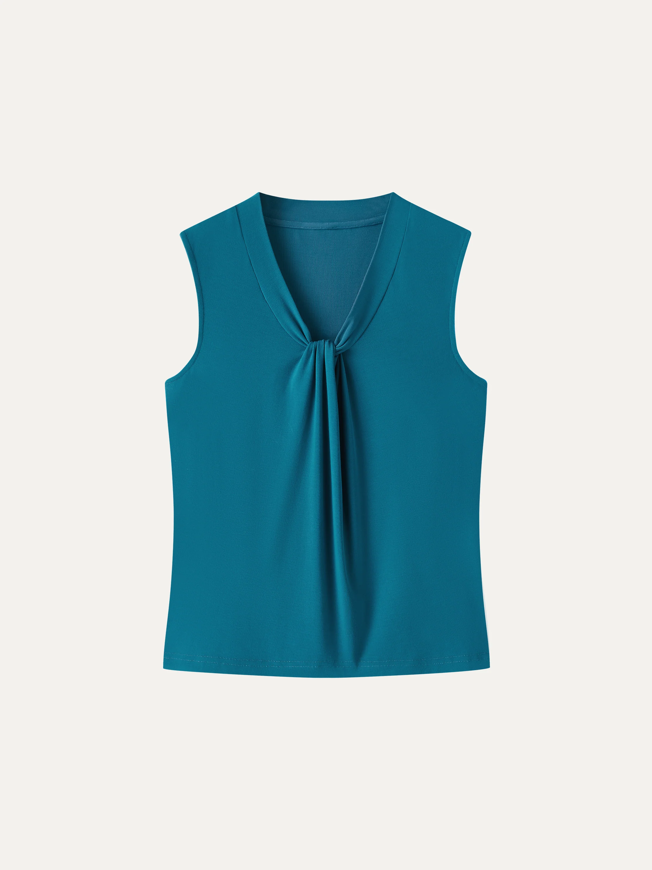 Soft SkinKiss V-Neck Sleeveless Top - Image 8