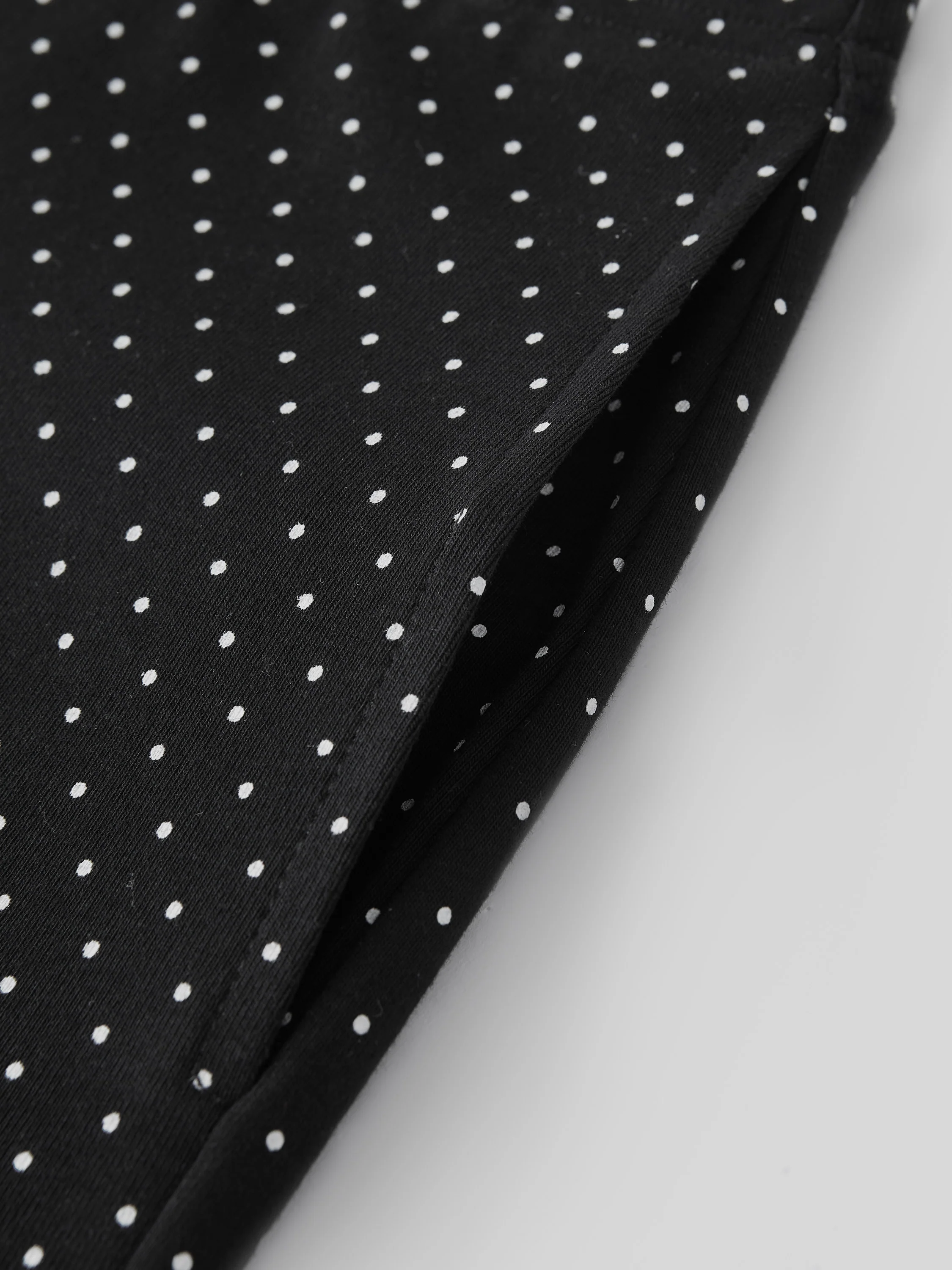 Stretch Cotton Polka Dot Wide Leg Pull-On Pants with Pockets Limited Edition - Image 10