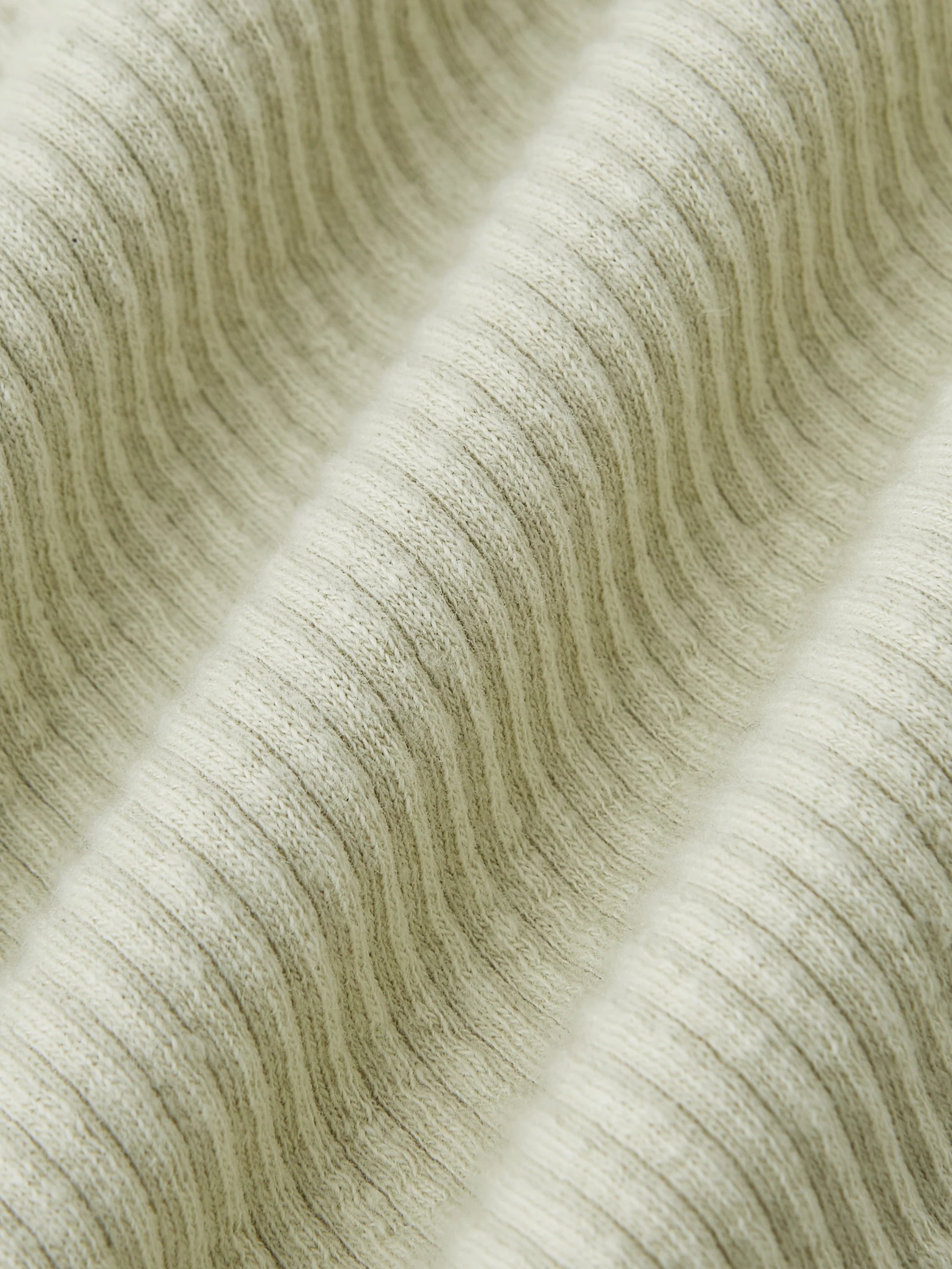 Stretch Cotton Textured Knit Button-Front Cardigan - Image 9