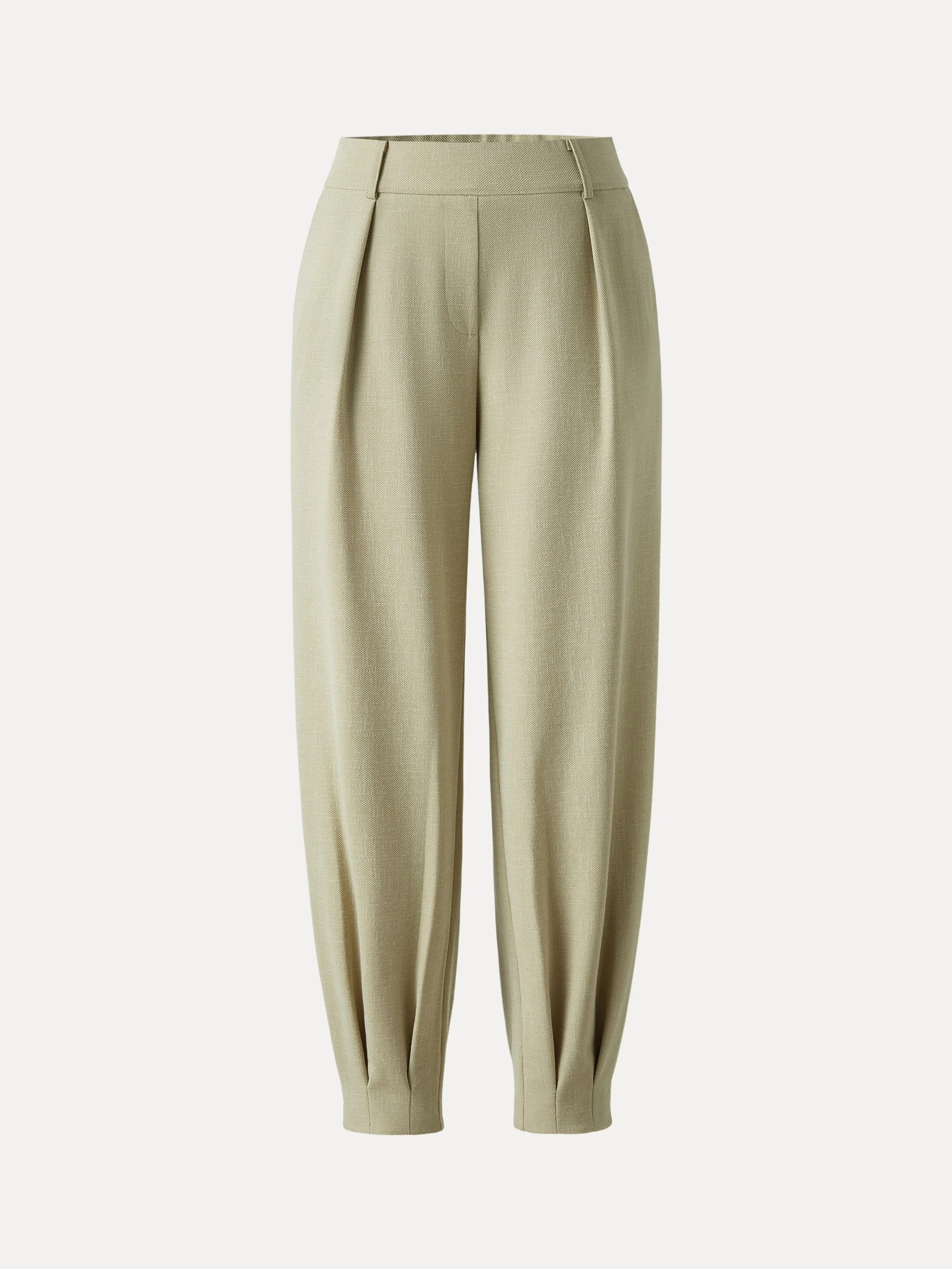 Stretch Linen-Like Wrinkle-Reisistant Tapered Pants - Image 17