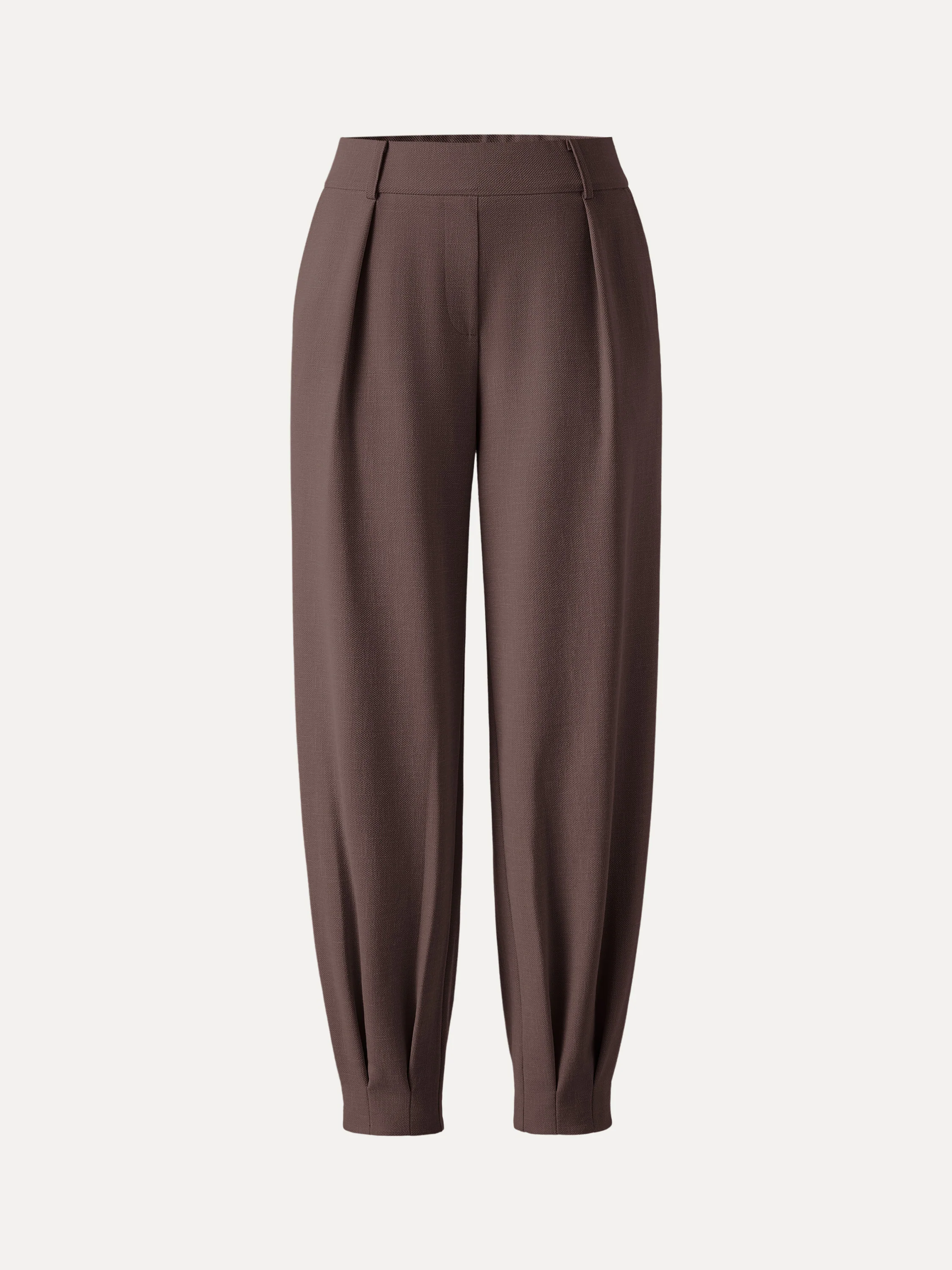 Stretch Linen-Like Wrinkle-Reisistant Tapered Pants - Image 20