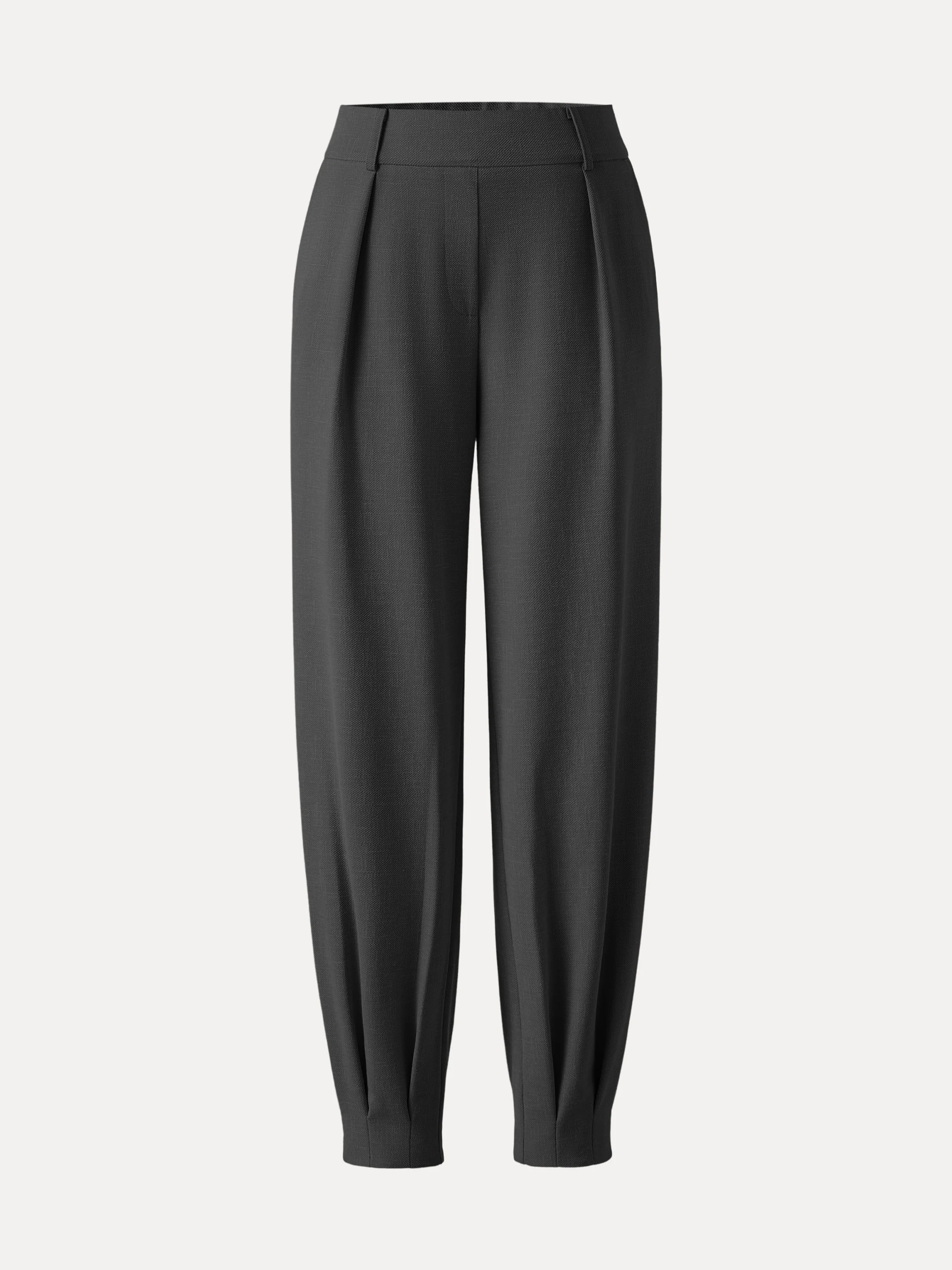 Stretch Linen-Like Wrinkle-Reisistant Tapered Pants - Image 26