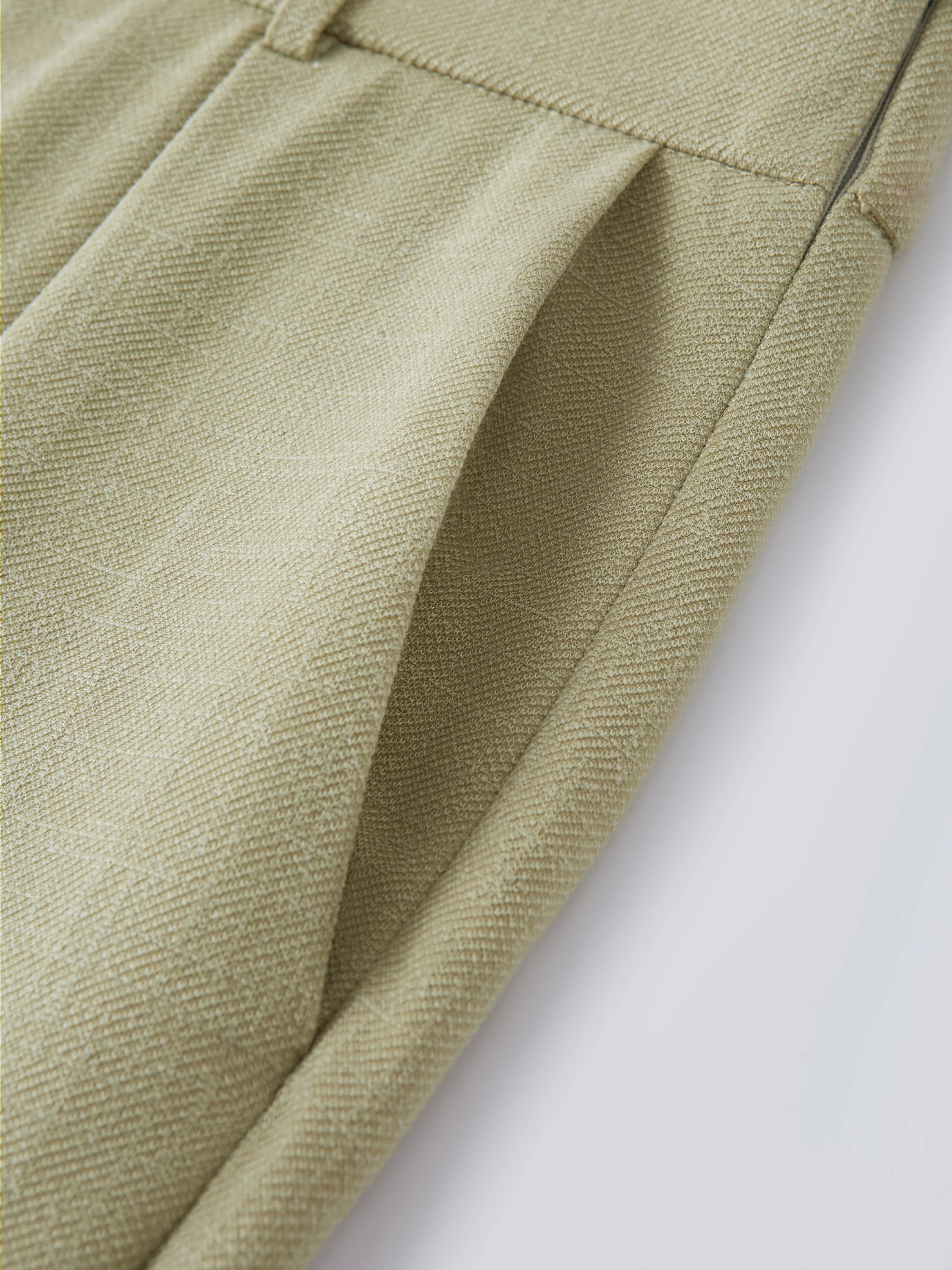 Stretch Linen-Like Wrinkle-Reisistant Tapered Pants - Image 8