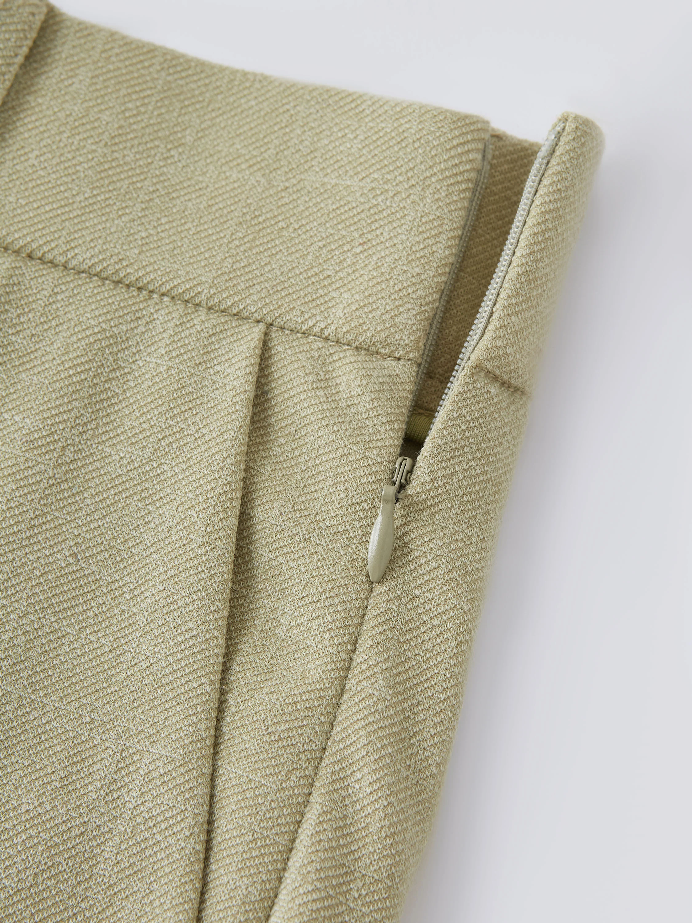 Stretch Linen-Like Wrinkle-Reisistant Tapered Pants - Image 9