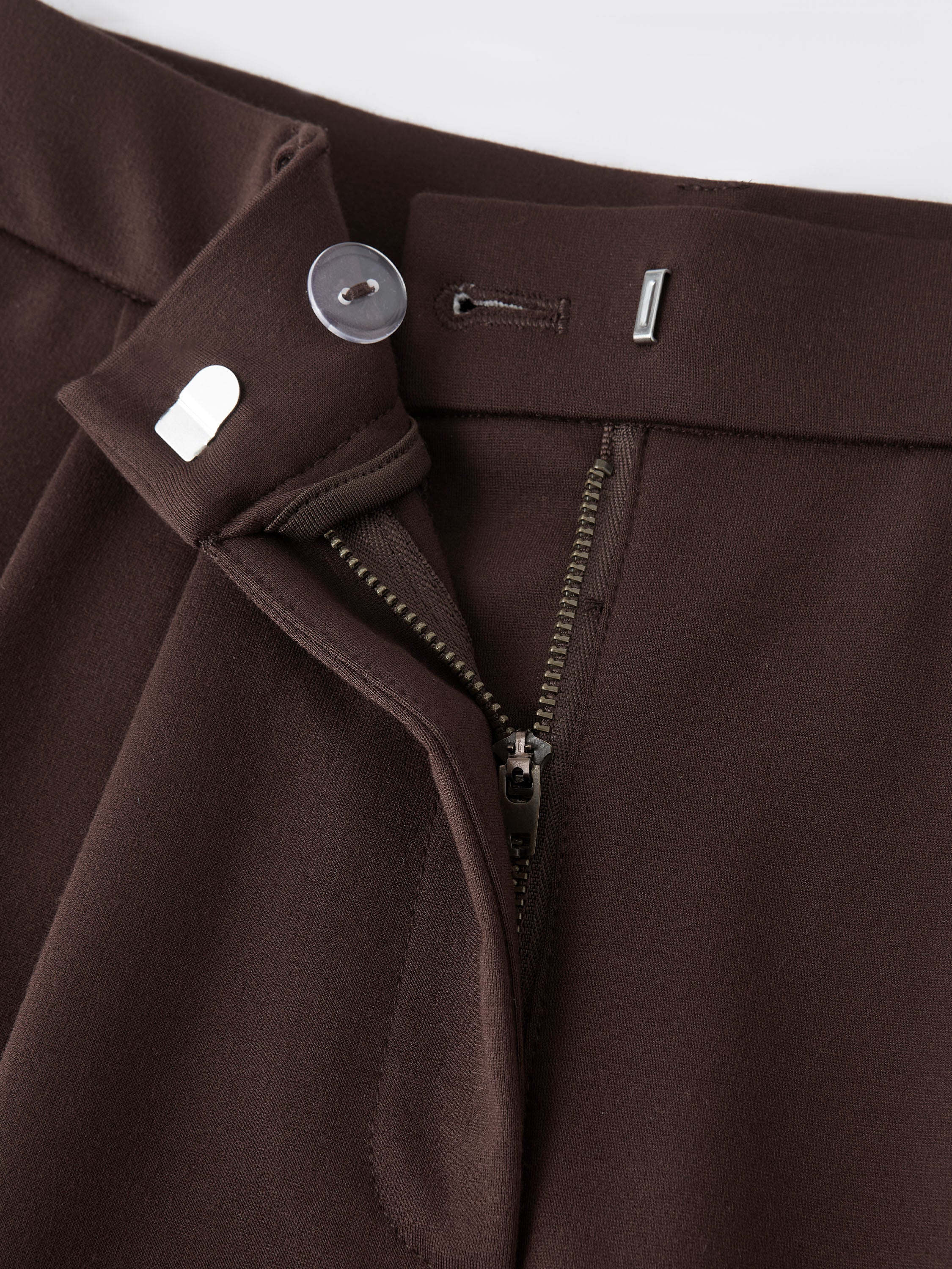 Stretch Ponte High Rise Upper-Calf Length Trousers - Image 10