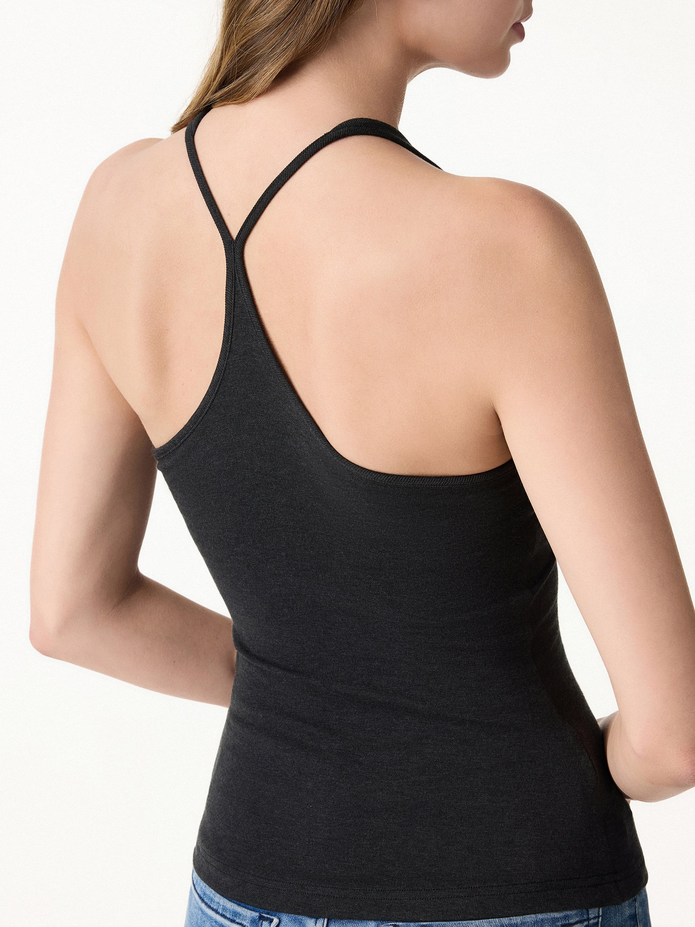 Sweat-Wicking Scoop Neck Bra Tank - Image 12