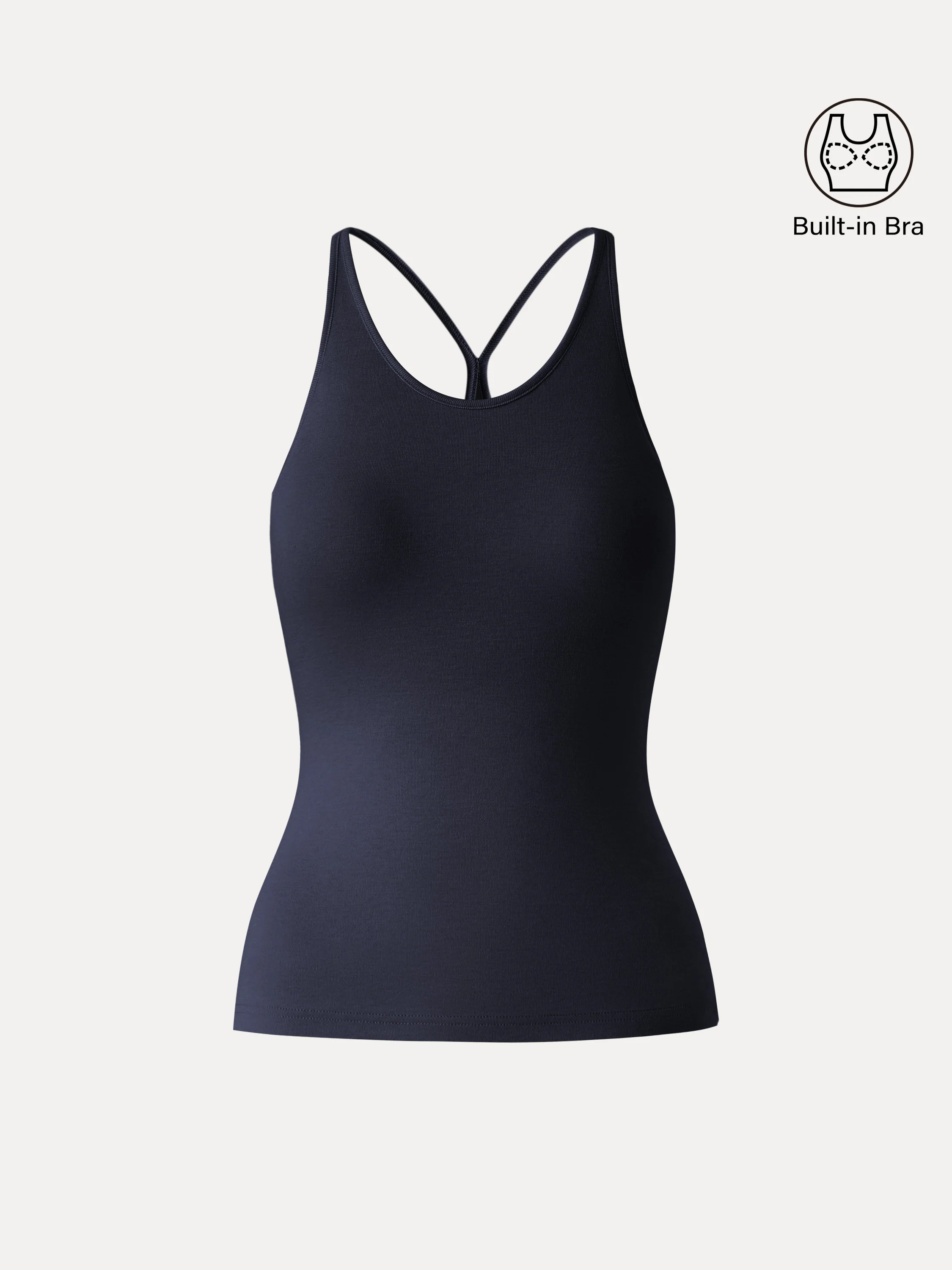 Sweat-Wicking Scoop Neck Bra Tank - Image 19