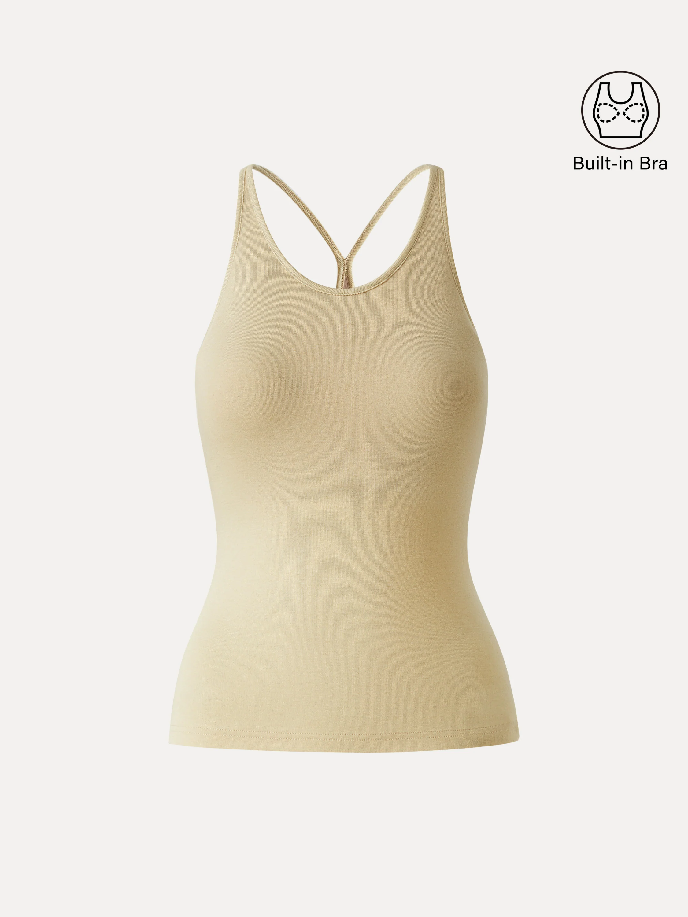 Sweat-Wicking Scoop Neck Bra Tank - Image 8