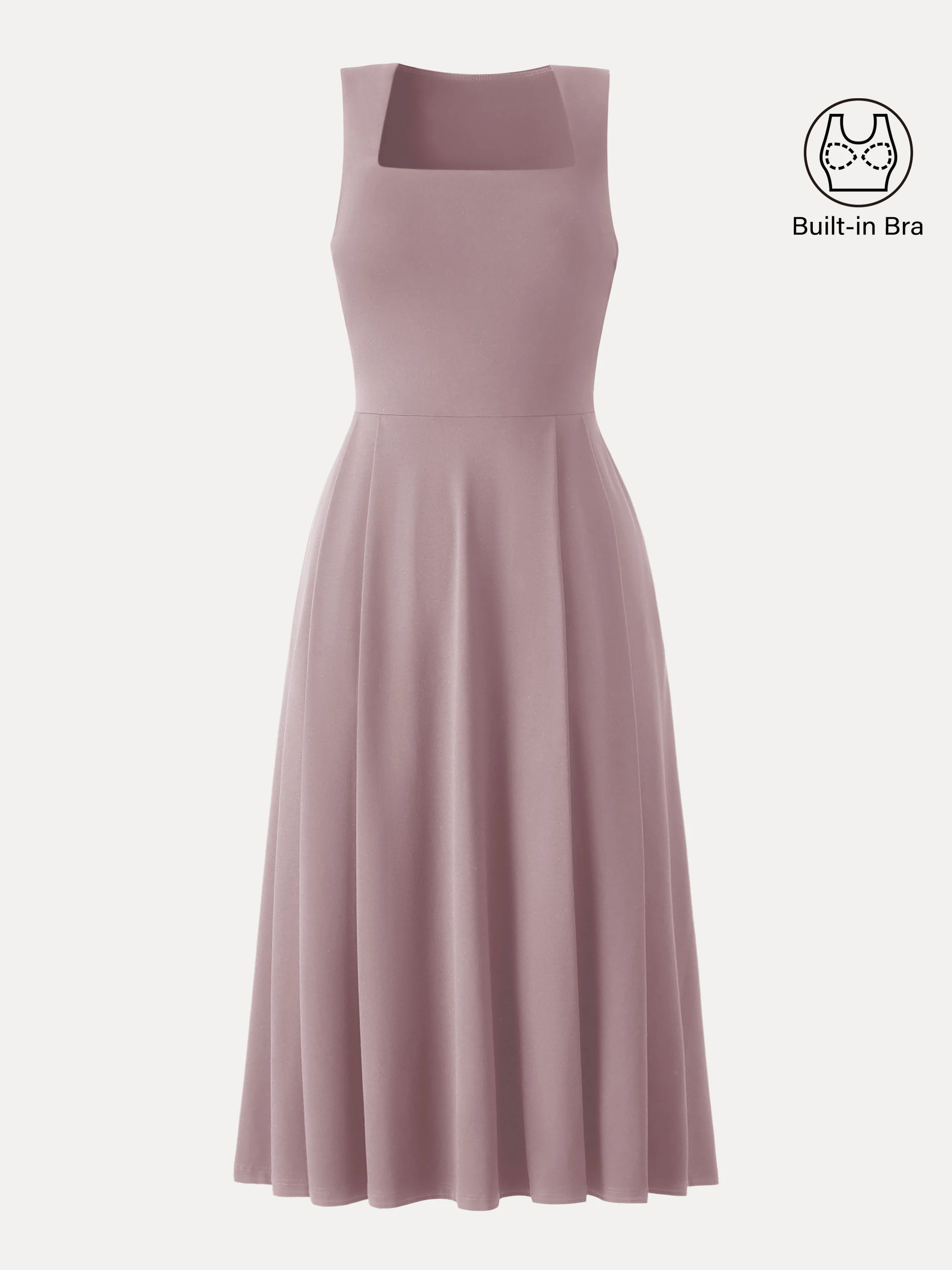 The Anytime Little Black Bra Dress with Pockets - Image 17