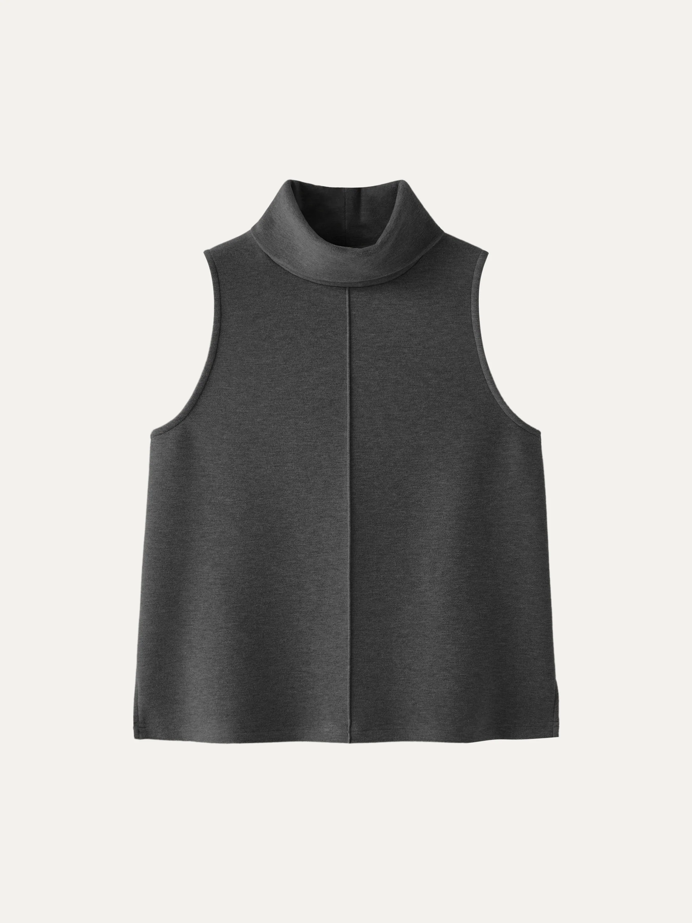 Turtle Neck Split Hem Top - Image 17
