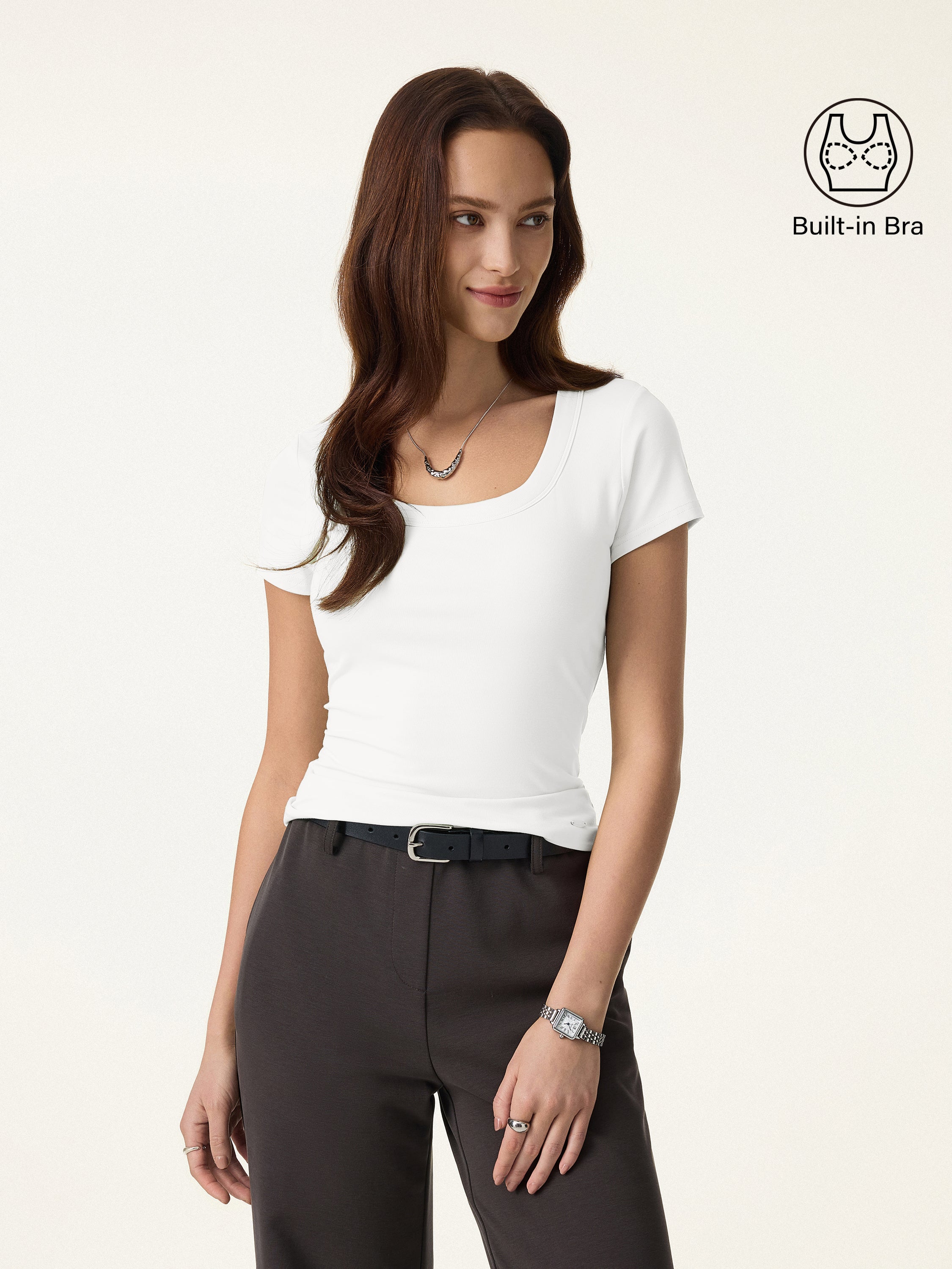 U-Neck Everyday Bra Top - Image 16
