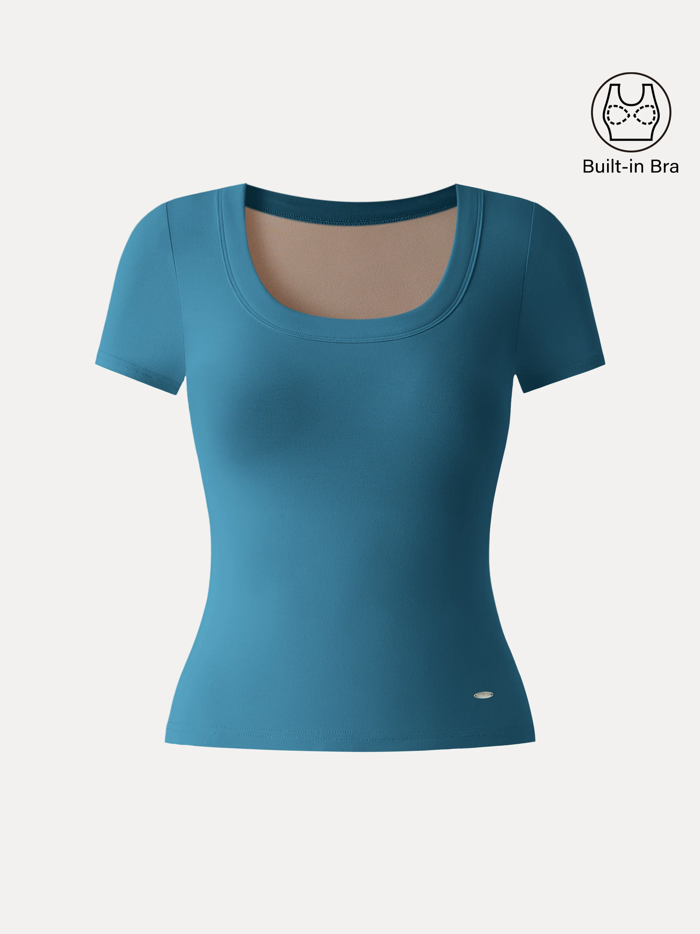 U-Neck Everyday Bra Top - Image 2