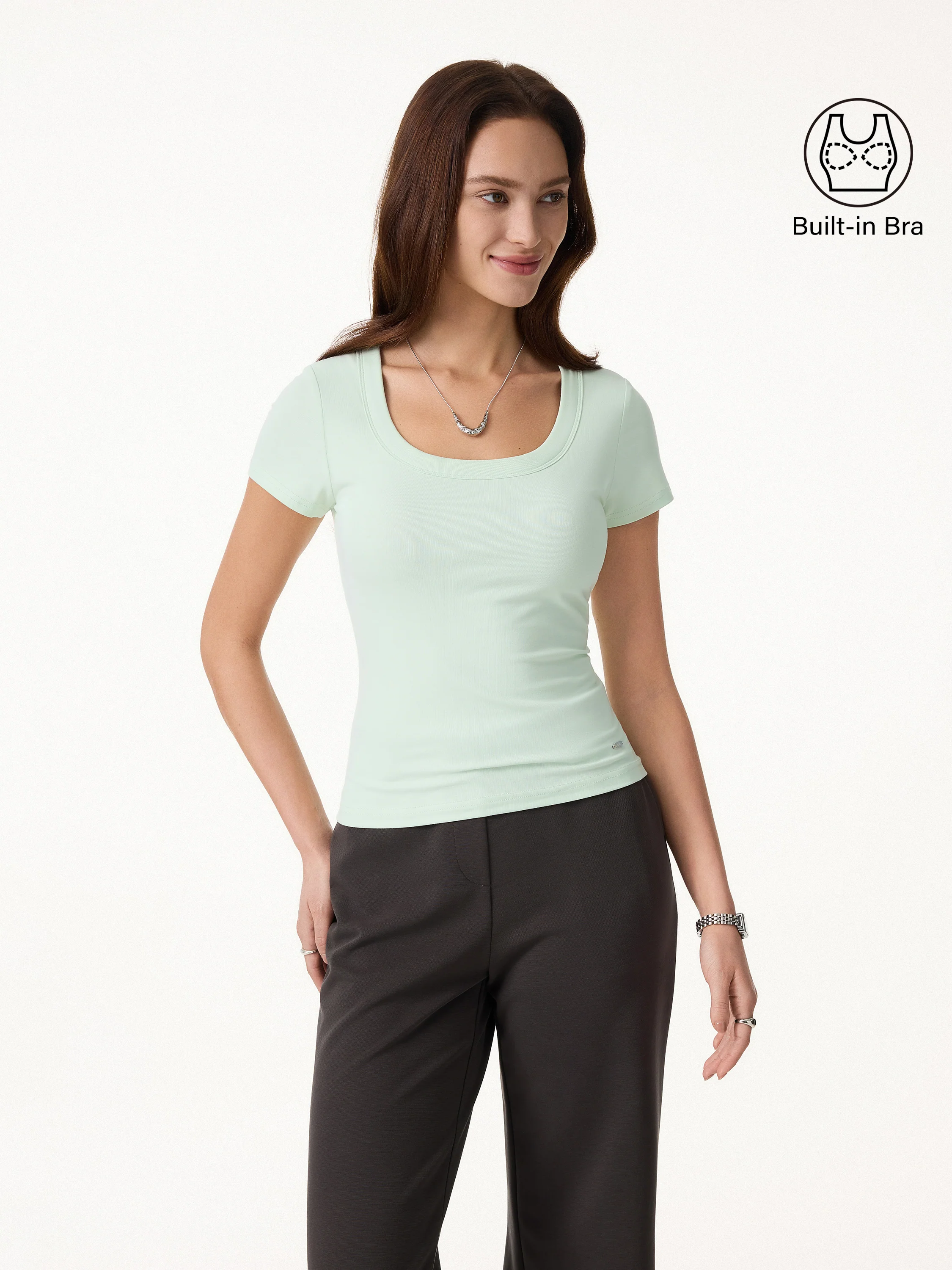 U-Neck Everyday Bra Top - Image 6