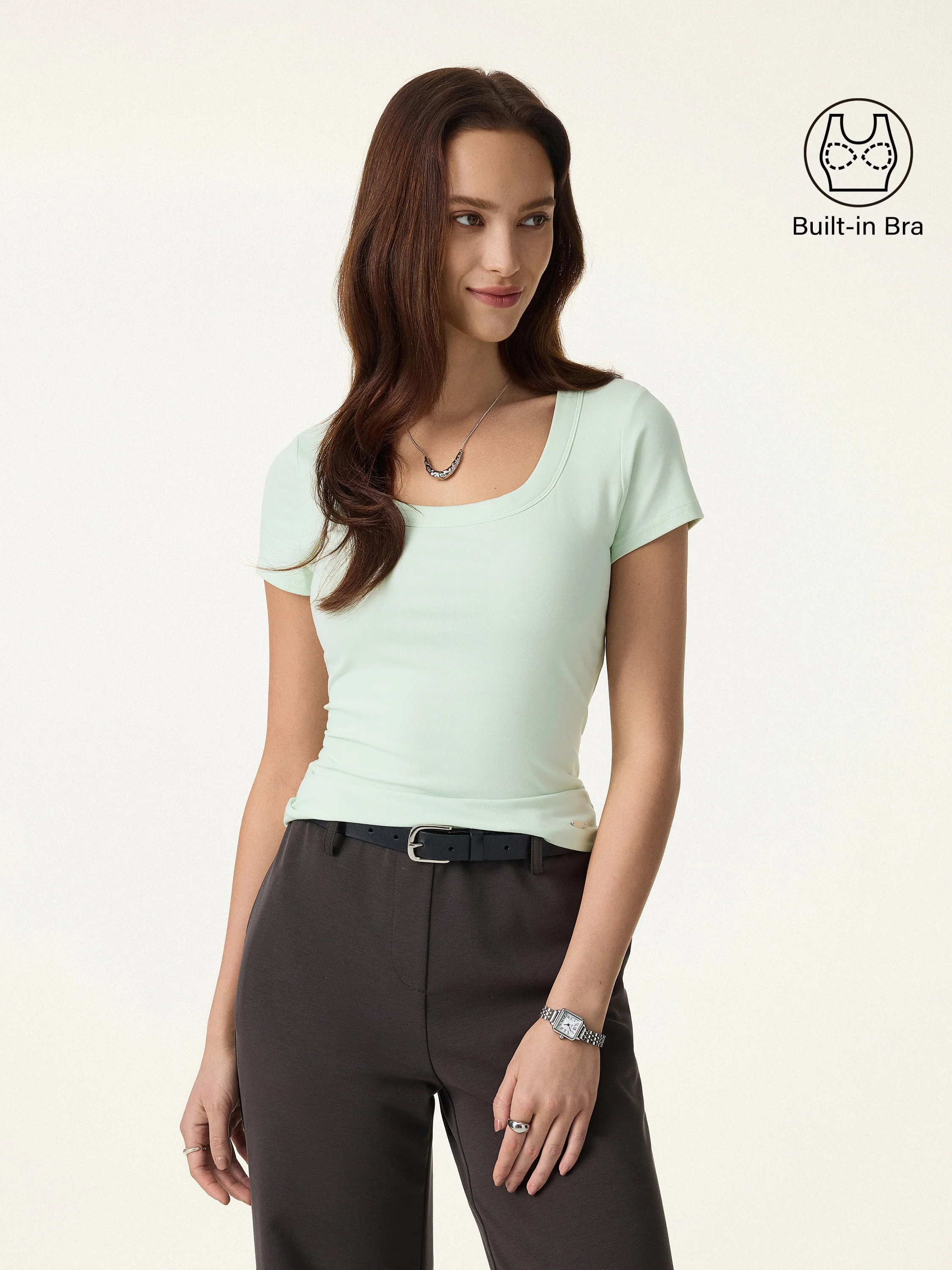 U-Neck Everyday Bra Top - Image 7