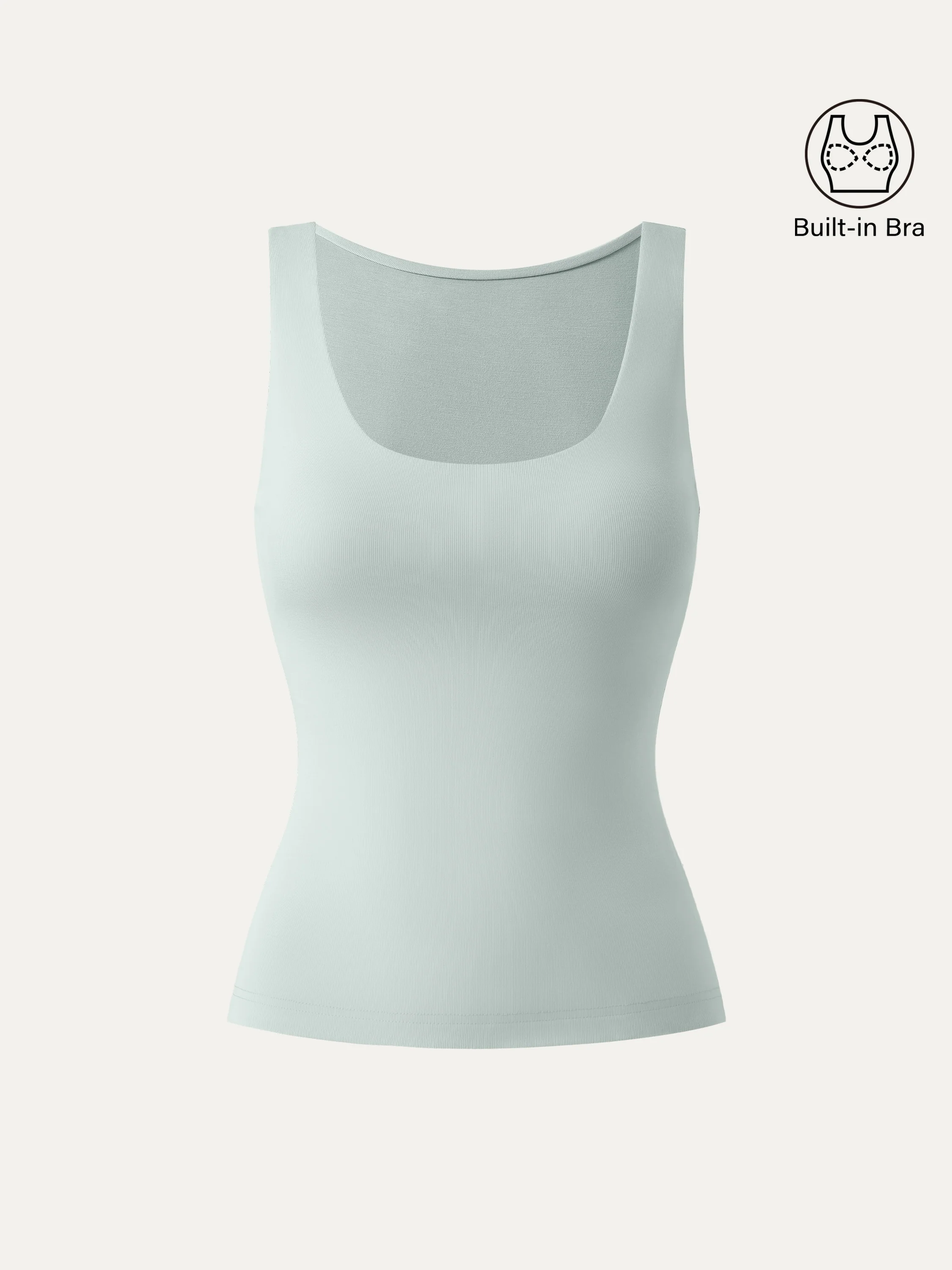 U-neck New Airy Bra Tank - Image 2
