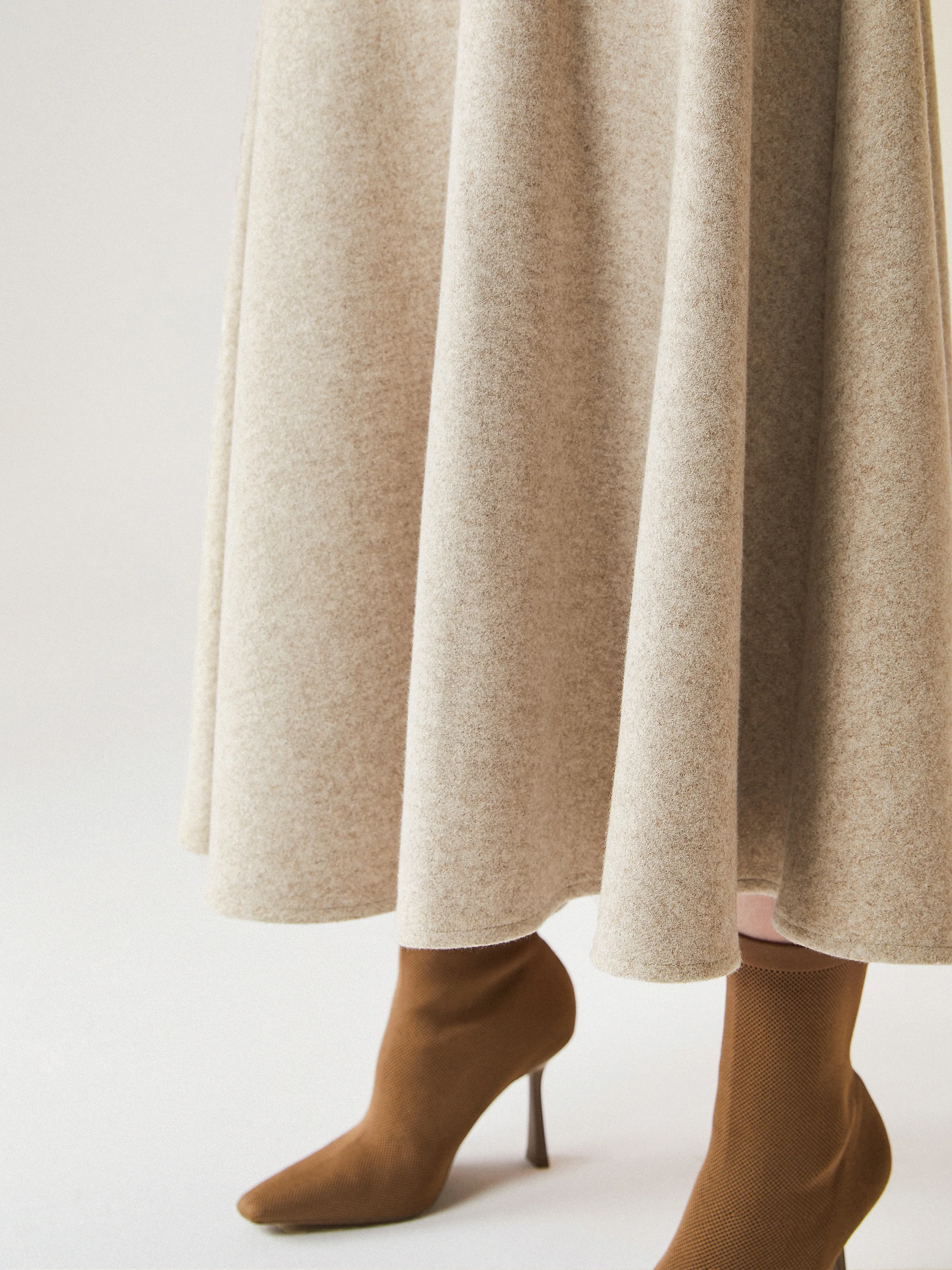 FuzzLuxe Flared Maxi Skirt - Image 6