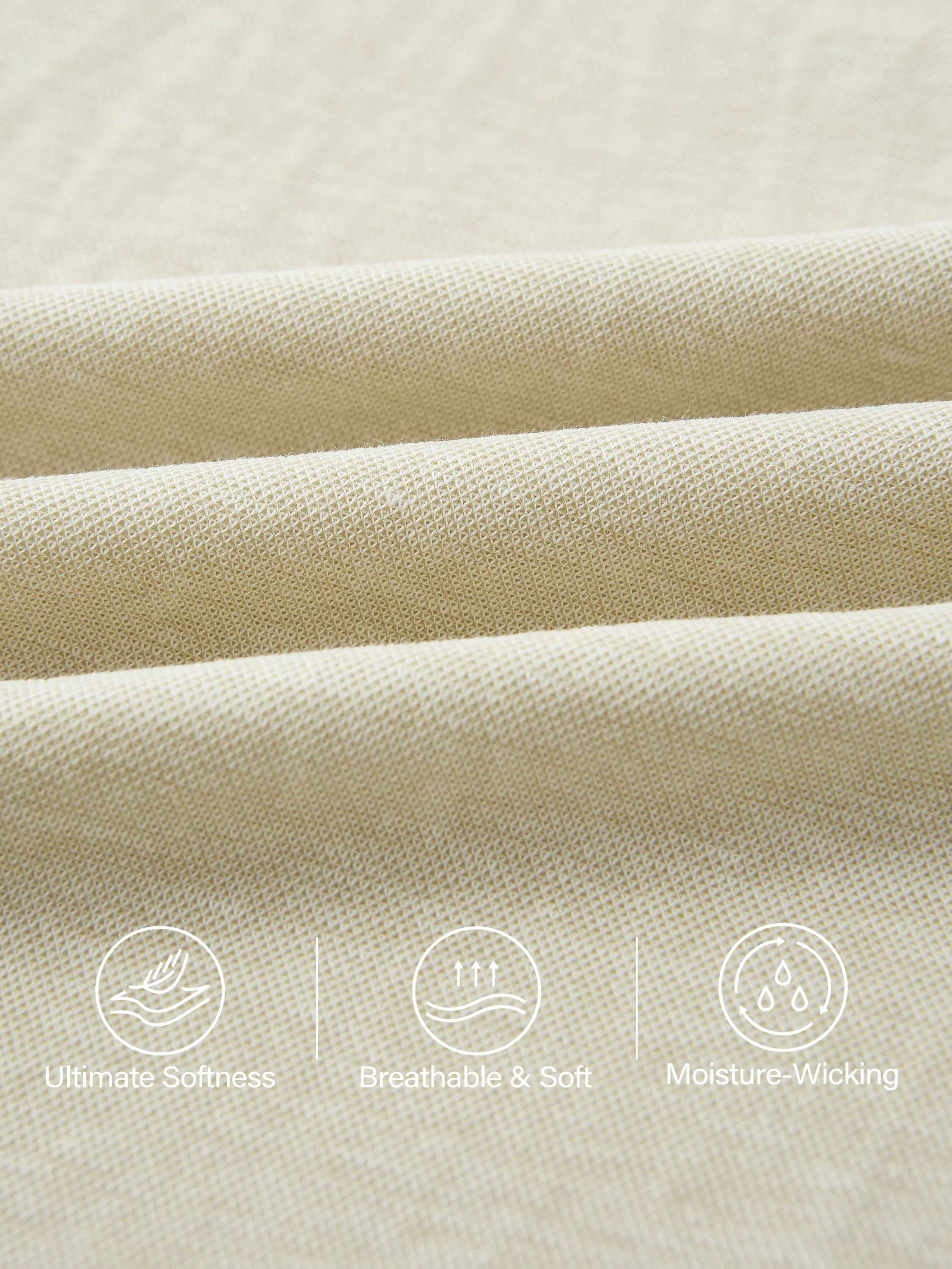 Wrinkle-resistant Cotton-linen Pull-on Midi Skirt - Image 9