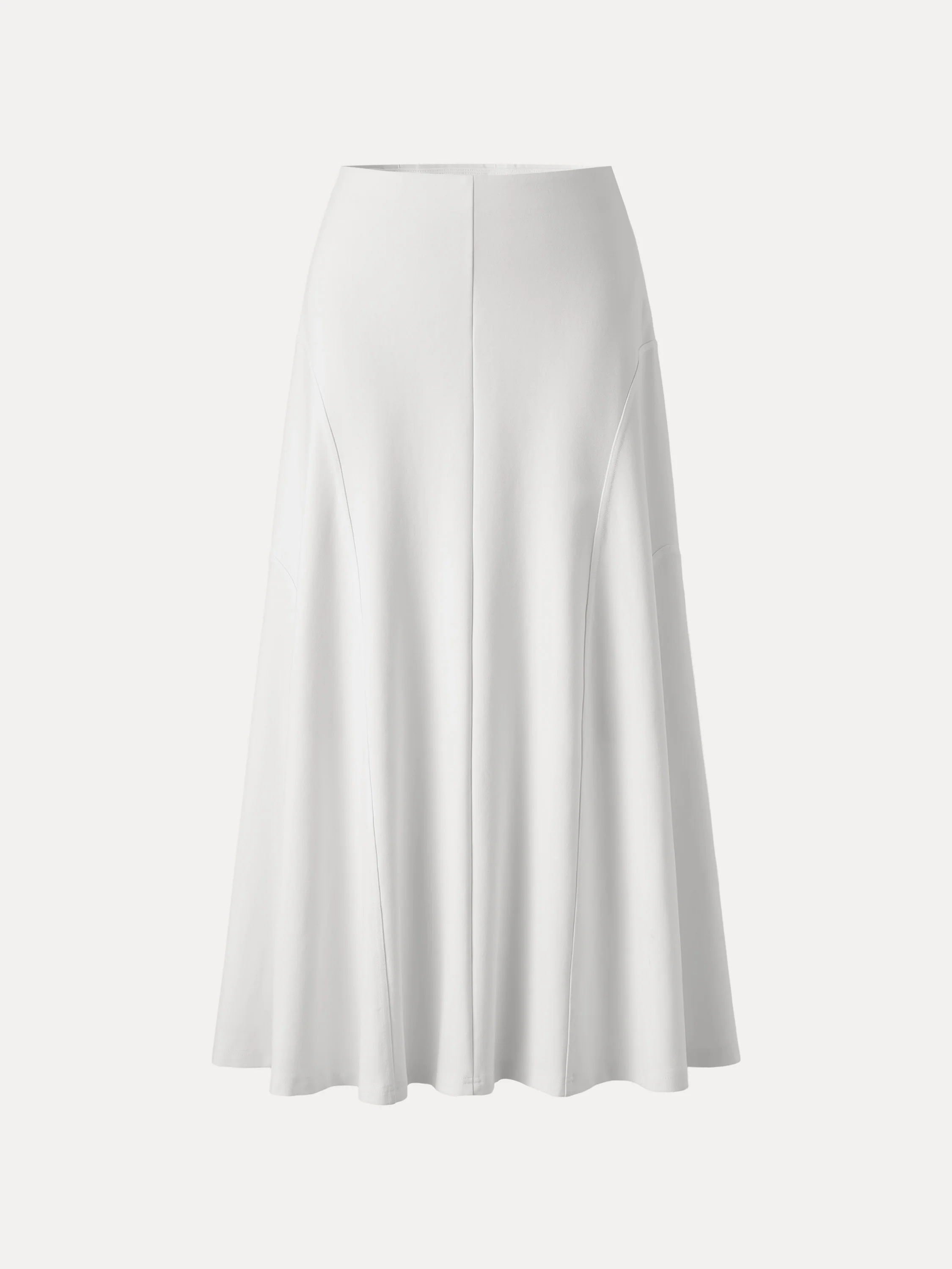 Wrinkle-Resistant A-Line Flared Maxi Skirt - Image 10