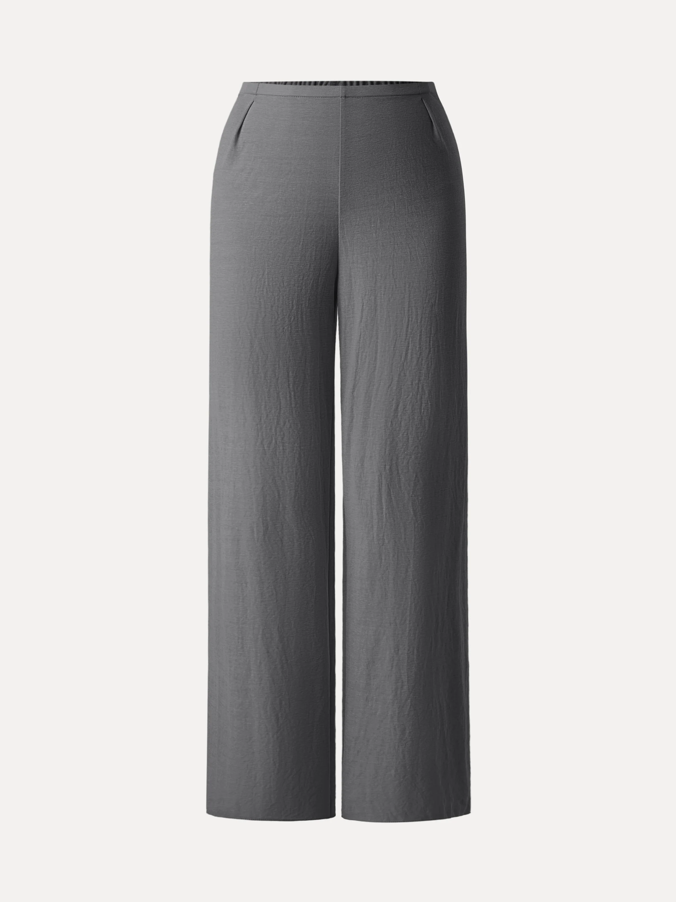 Wrinkle-resistant Cotton-linen Straight Leg Pant - Image 9