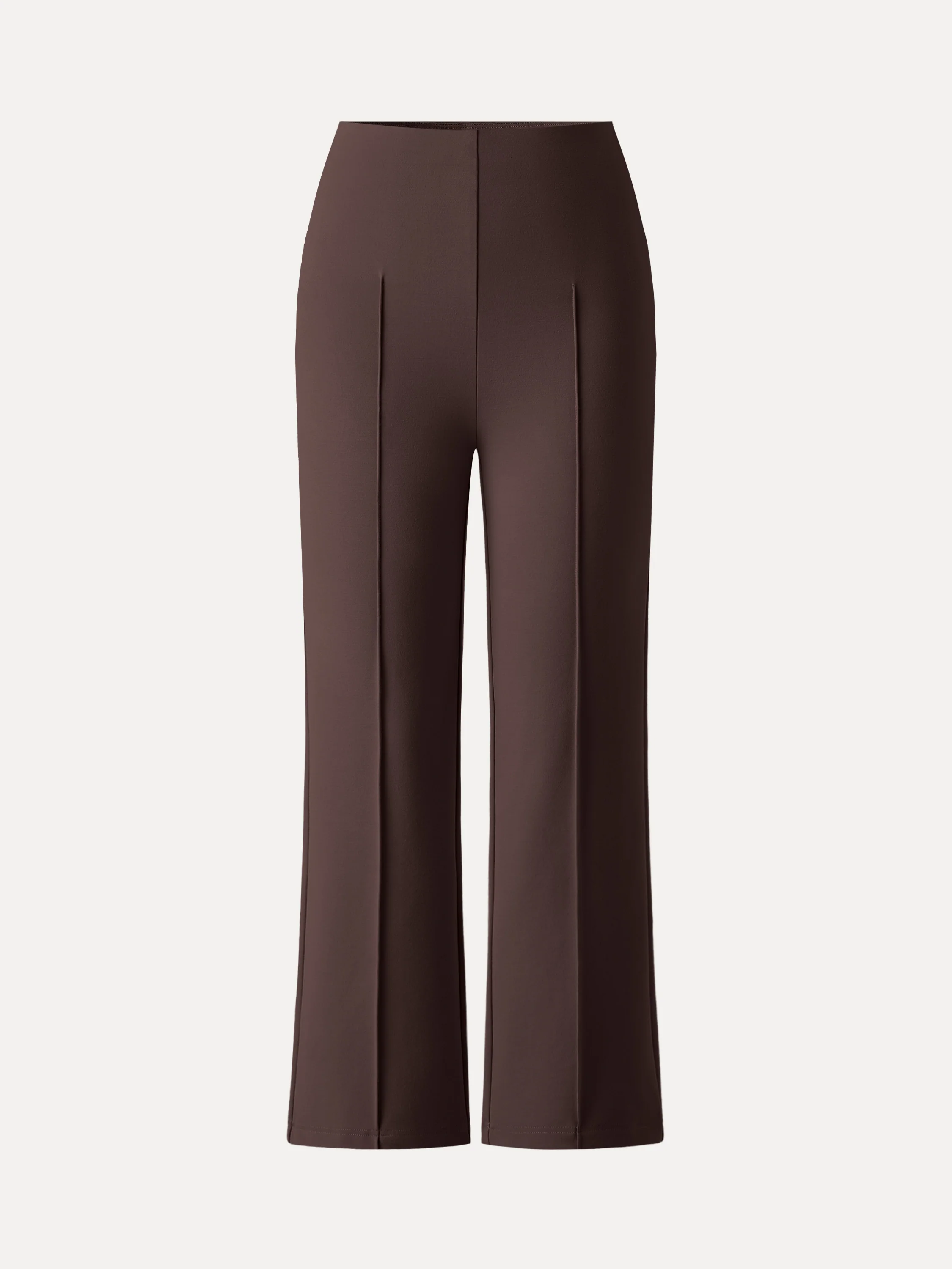 Wrinkle-Resistant High Rise Cropped Flare Leg Travel Pants - Image 13