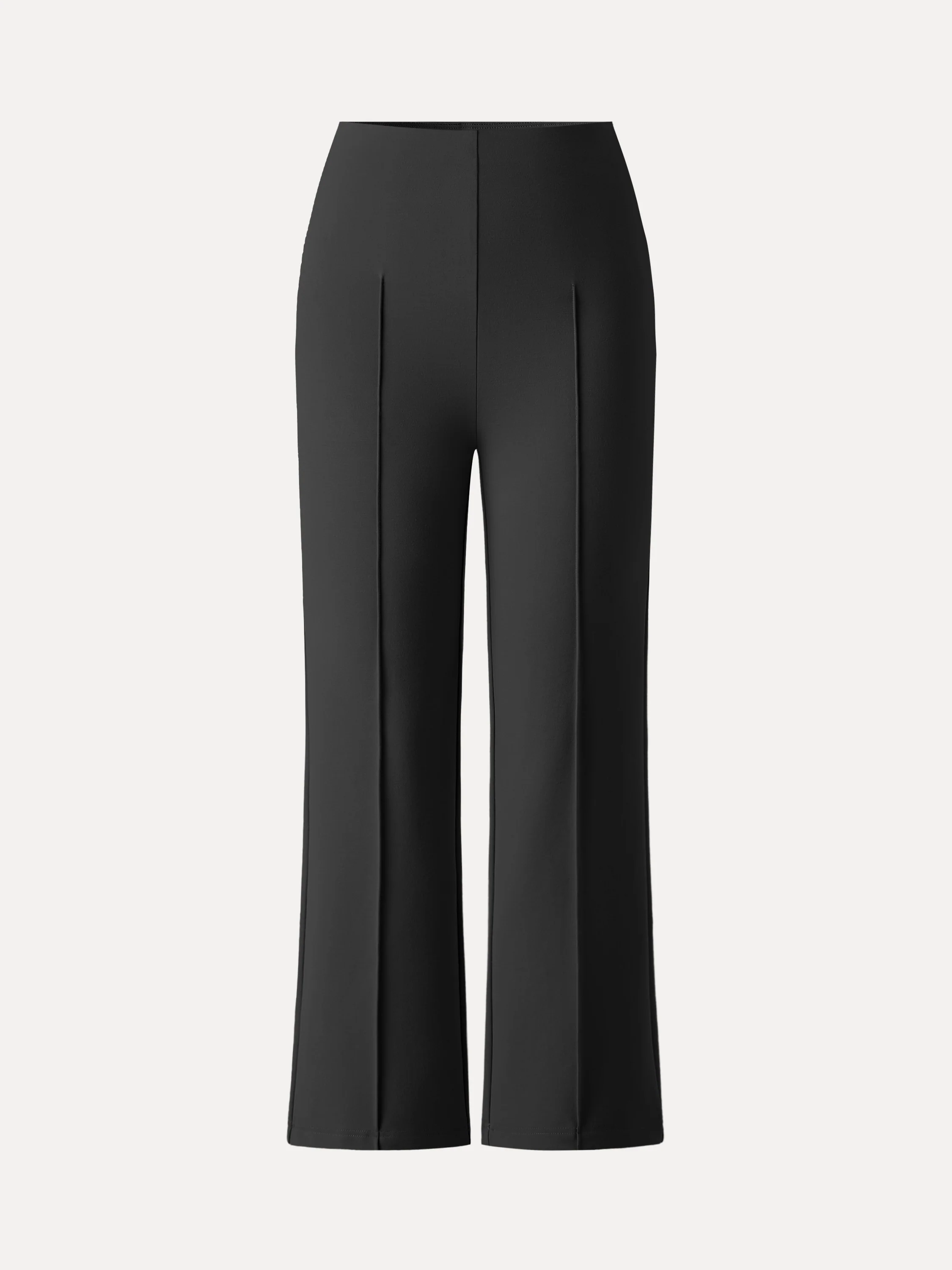 Wrinkle-Resistant High Rise Cropped Flare Leg Travel Pants - Image 15