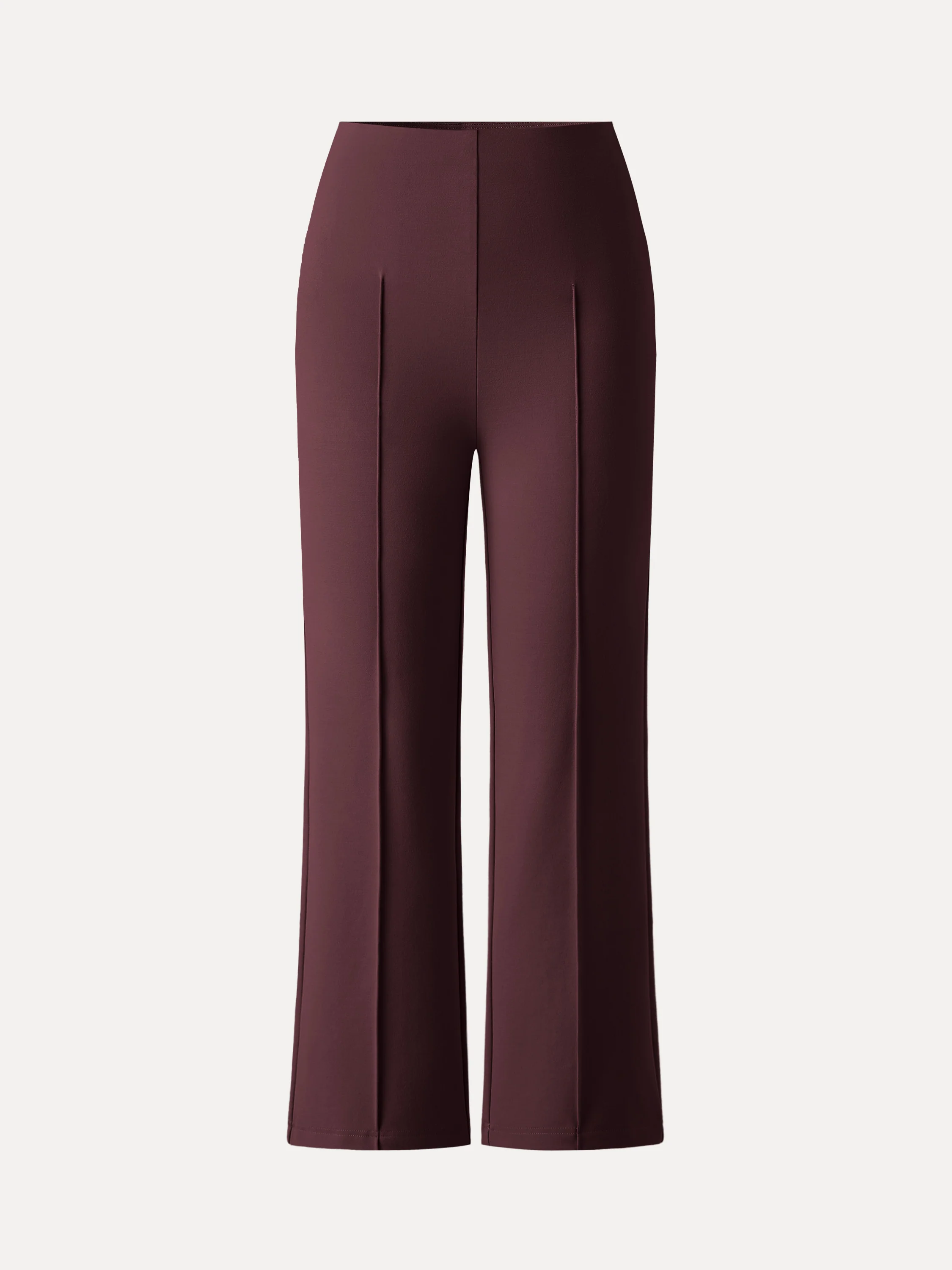 Wrinkle-Resistant High Rise Cropped Flare Leg Travel Pants - Image 20